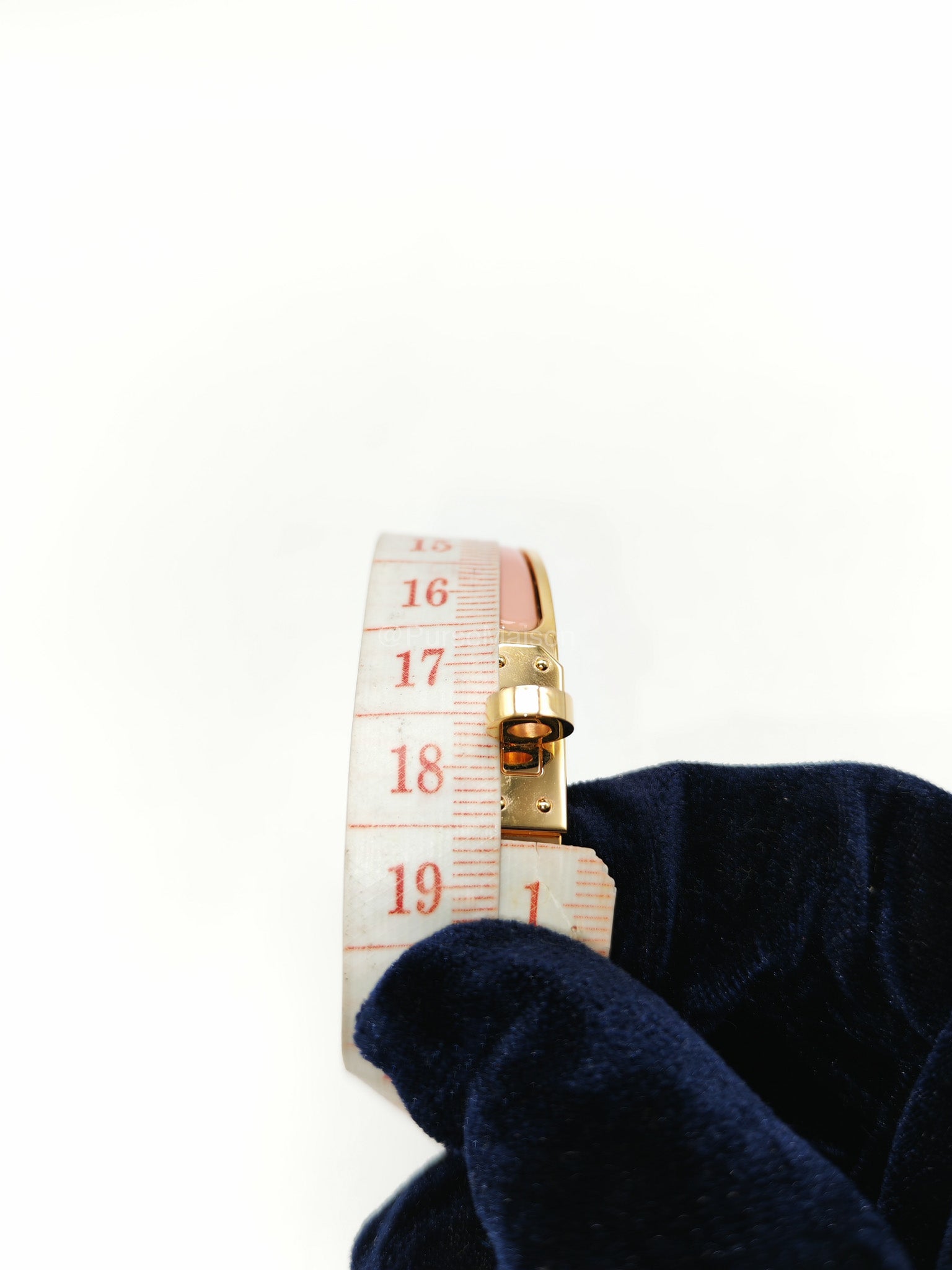 Hermes Mini Click Kelly Bracelet PM in Pink Enamel Gold Hardware | Purse Maison Luxury Bags Shop