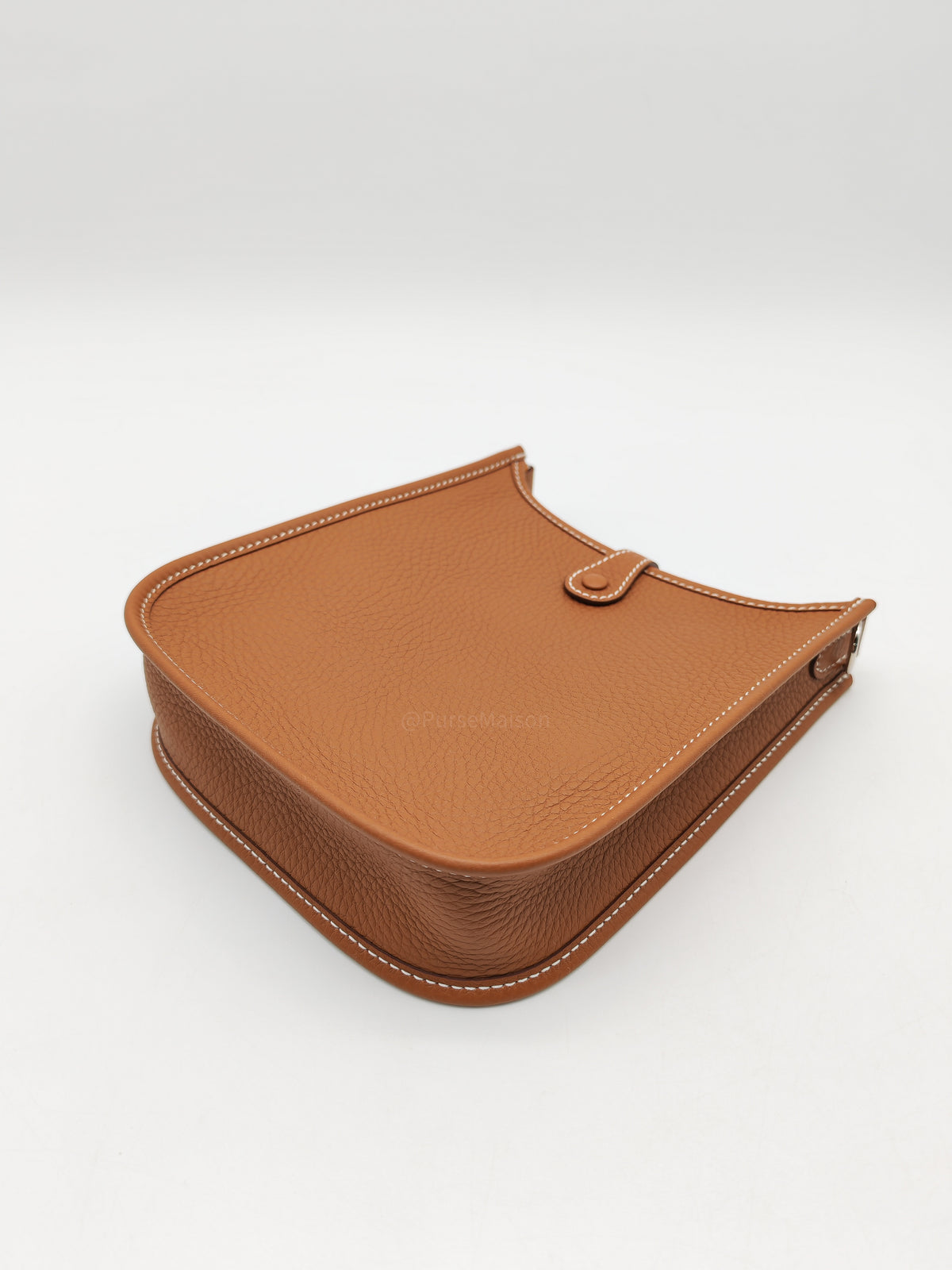 Hermes Mini Evelyne 16 in Gold Clemence Leather Palladium Hardware Stamp K (2025) | Purse Maison Luxury Bags Shop