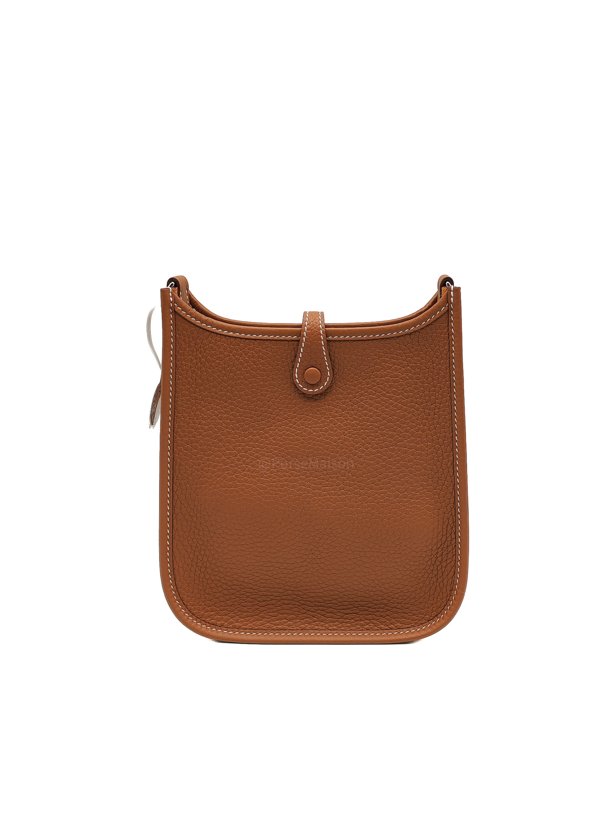 Hermes Mini Evelyne 16 in Gold Clemence Leather Palladium Hardware Stamp K (2025) | Purse Maison Luxury Bags Shop