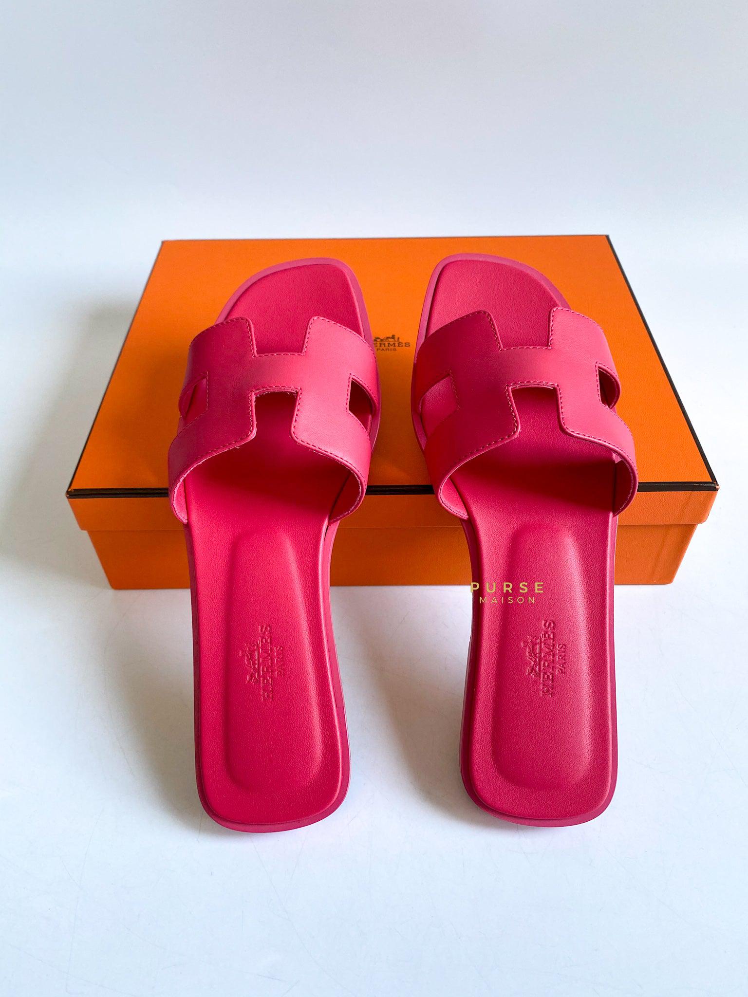 Hot pink hermes discount sandals