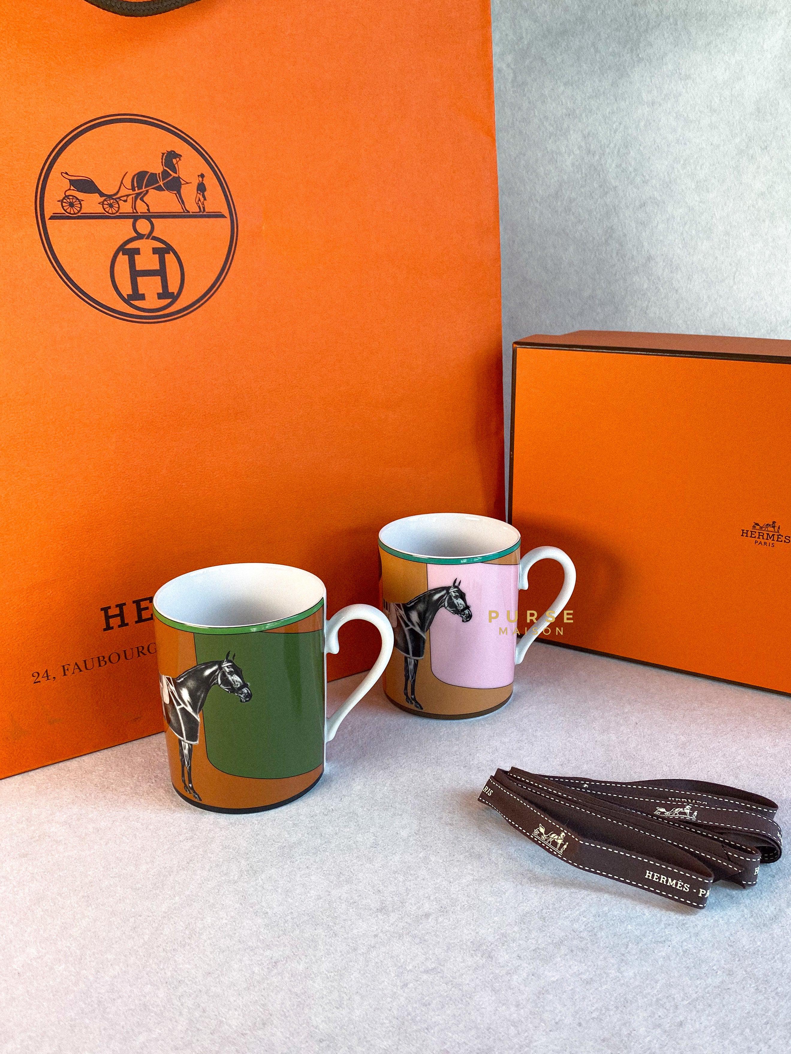 Hermes Passifolia Mug 2 in 1 Set | Purse Maison Luxury Bags Shop