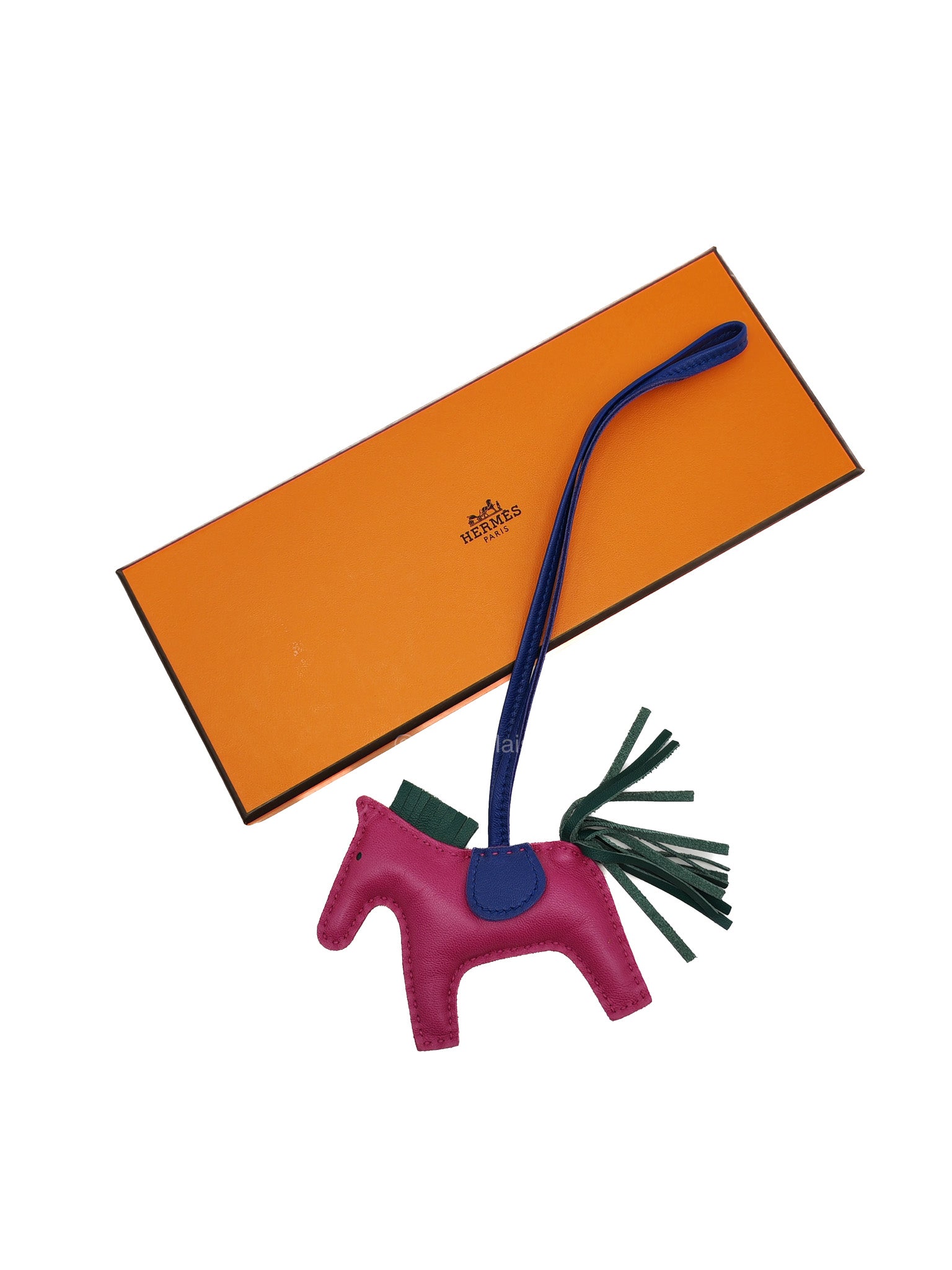 Hermes Rodeo Milo Lambskin Tricolor Grigri Bag Charm Stamp A (2017) | Purse Maison Luxury Bags Shop