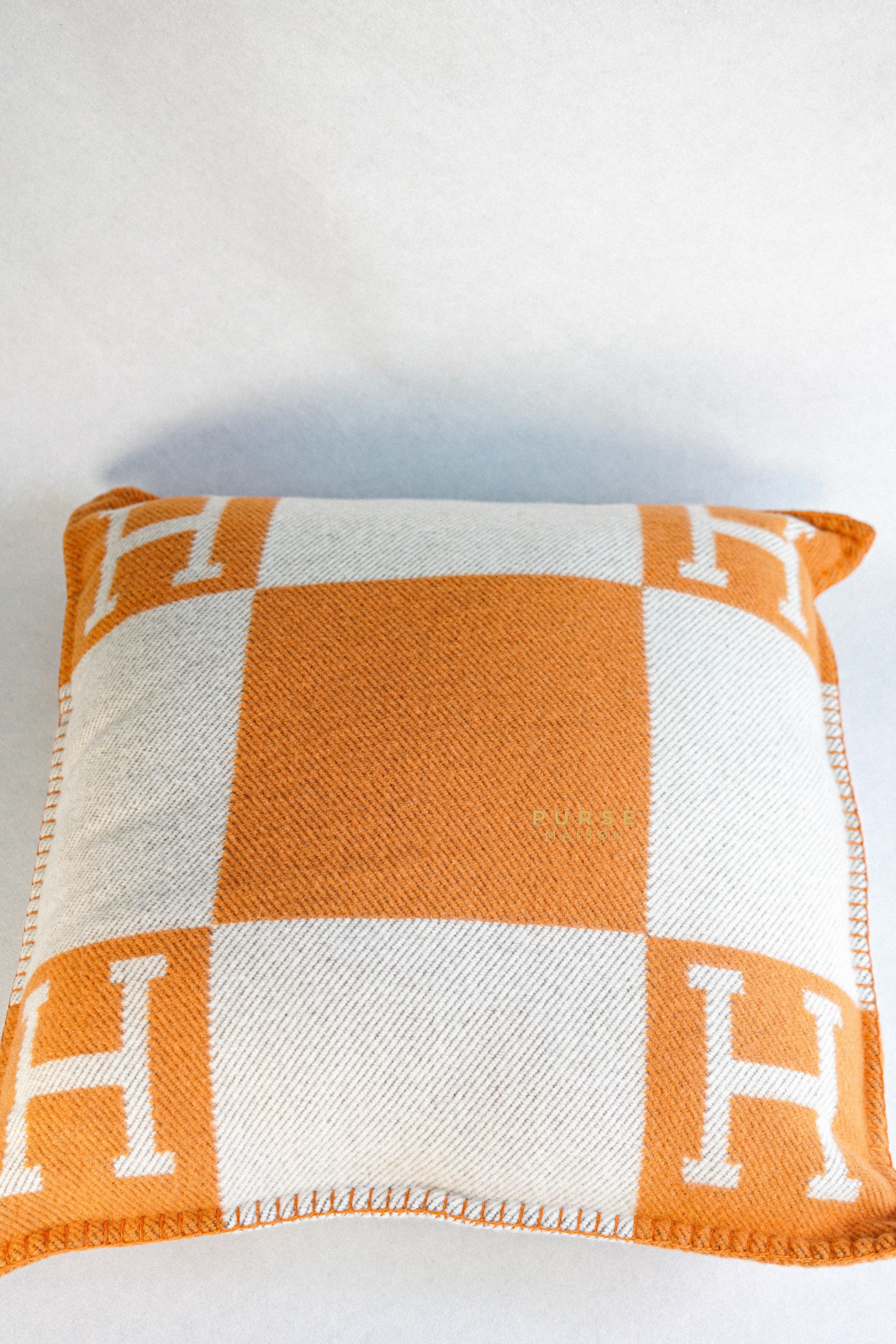 Hermes Wool Cashmere Avalon Pillow | Purse Maison Luxury Bags Shop