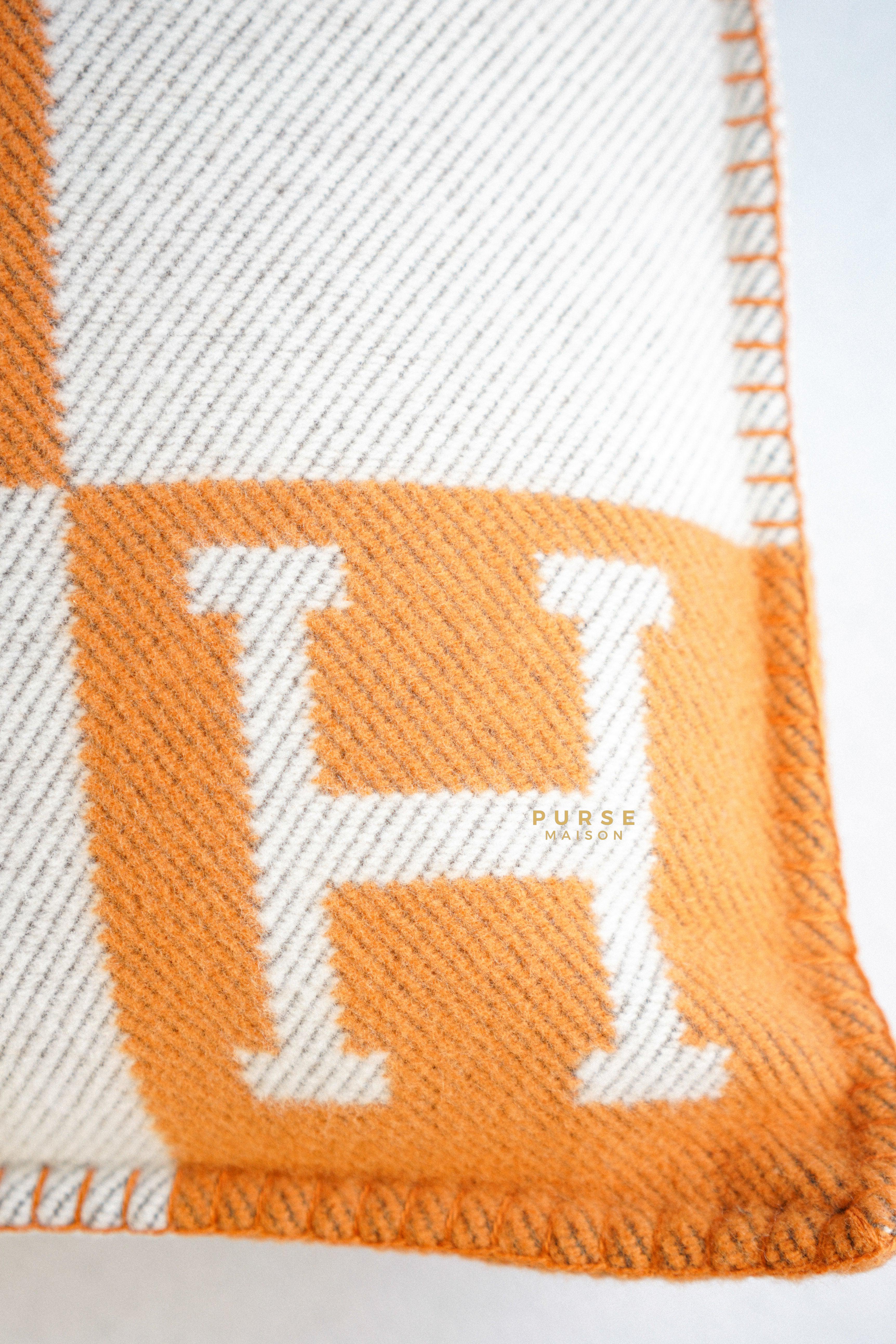 Hermes Wool Cashmere Avalon Pillow | Purse Maison Luxury Bags Shop