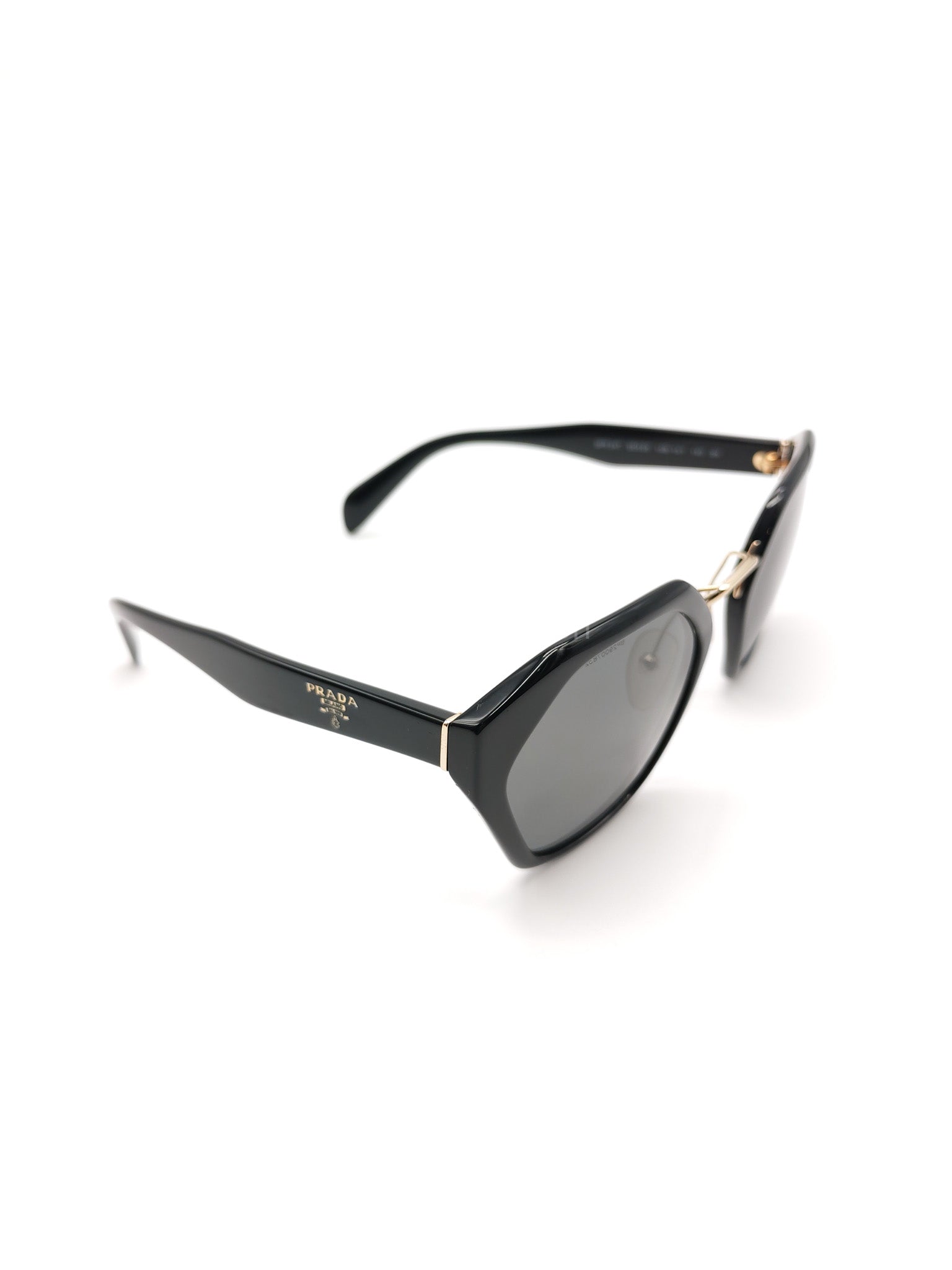 Hexagonal Sunglasses Black SPR 04T | Purse Maison Luxury Bags Shop