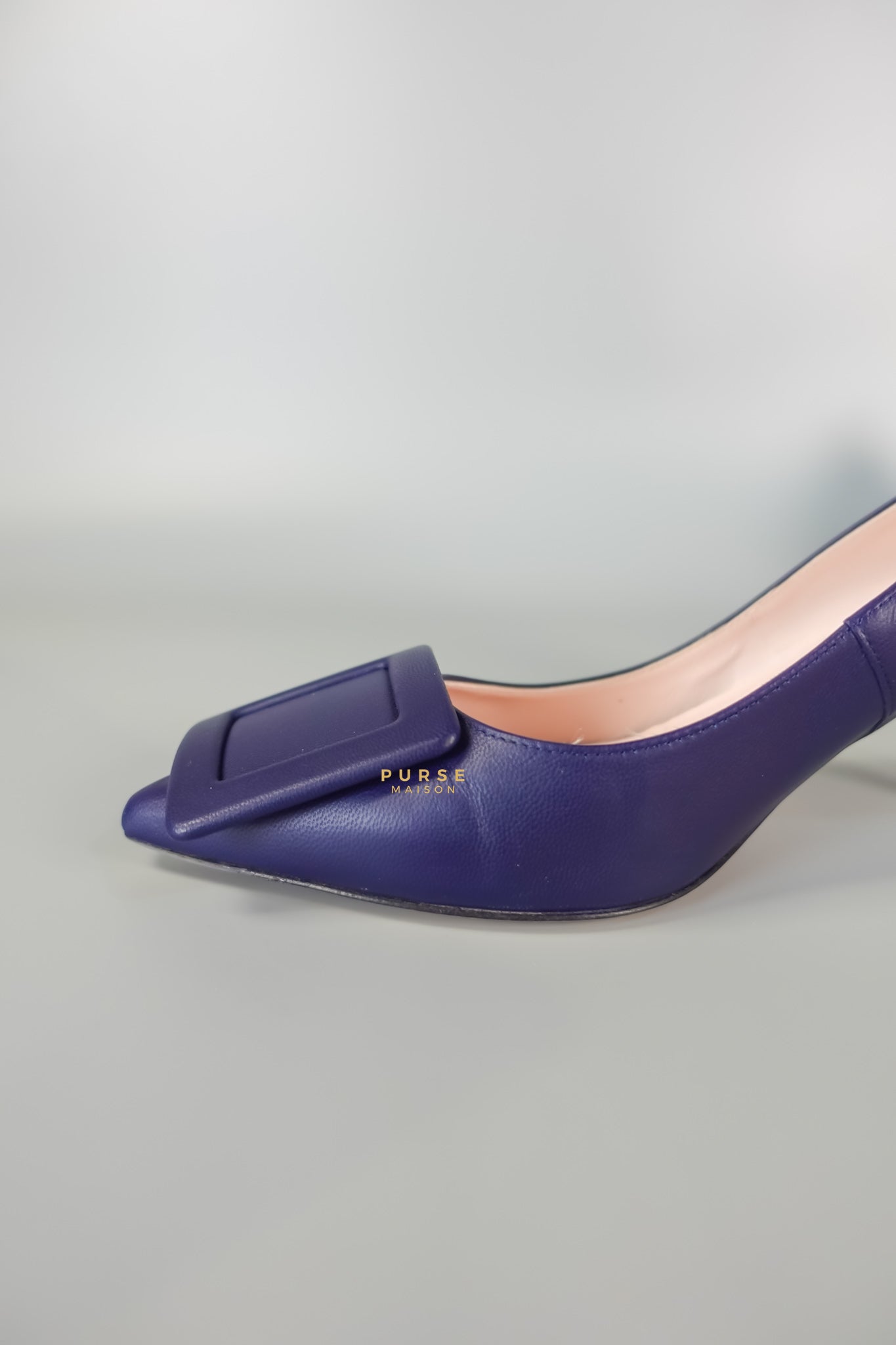 High Heels Shoes ‘Viv in Blue Size 38 EUR 24cm | Purse Maison Luxury Bags Shop