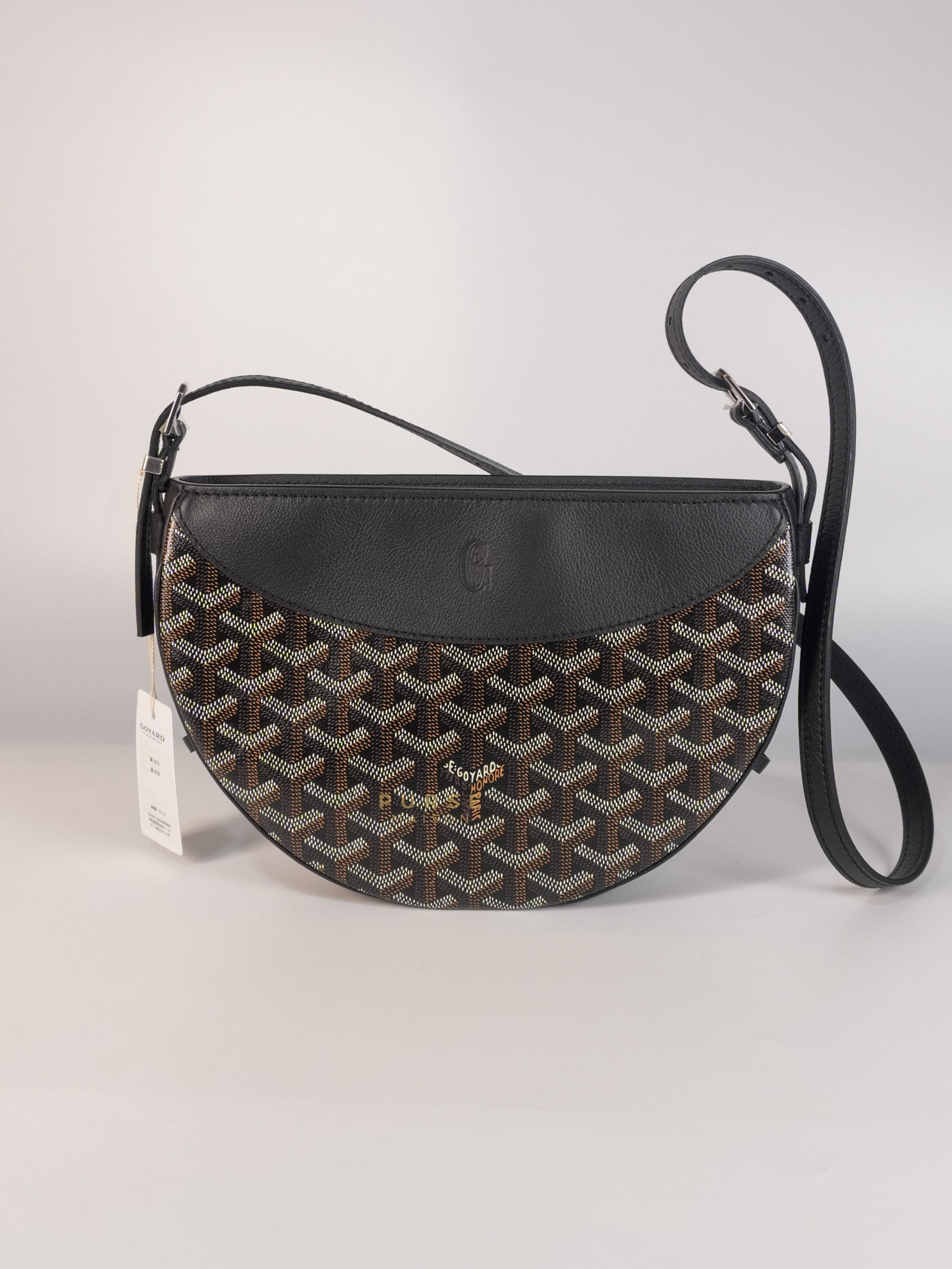 Hirondelle Crossbody Bag Small in Black | Purse Maison Luxury Bags Shop
