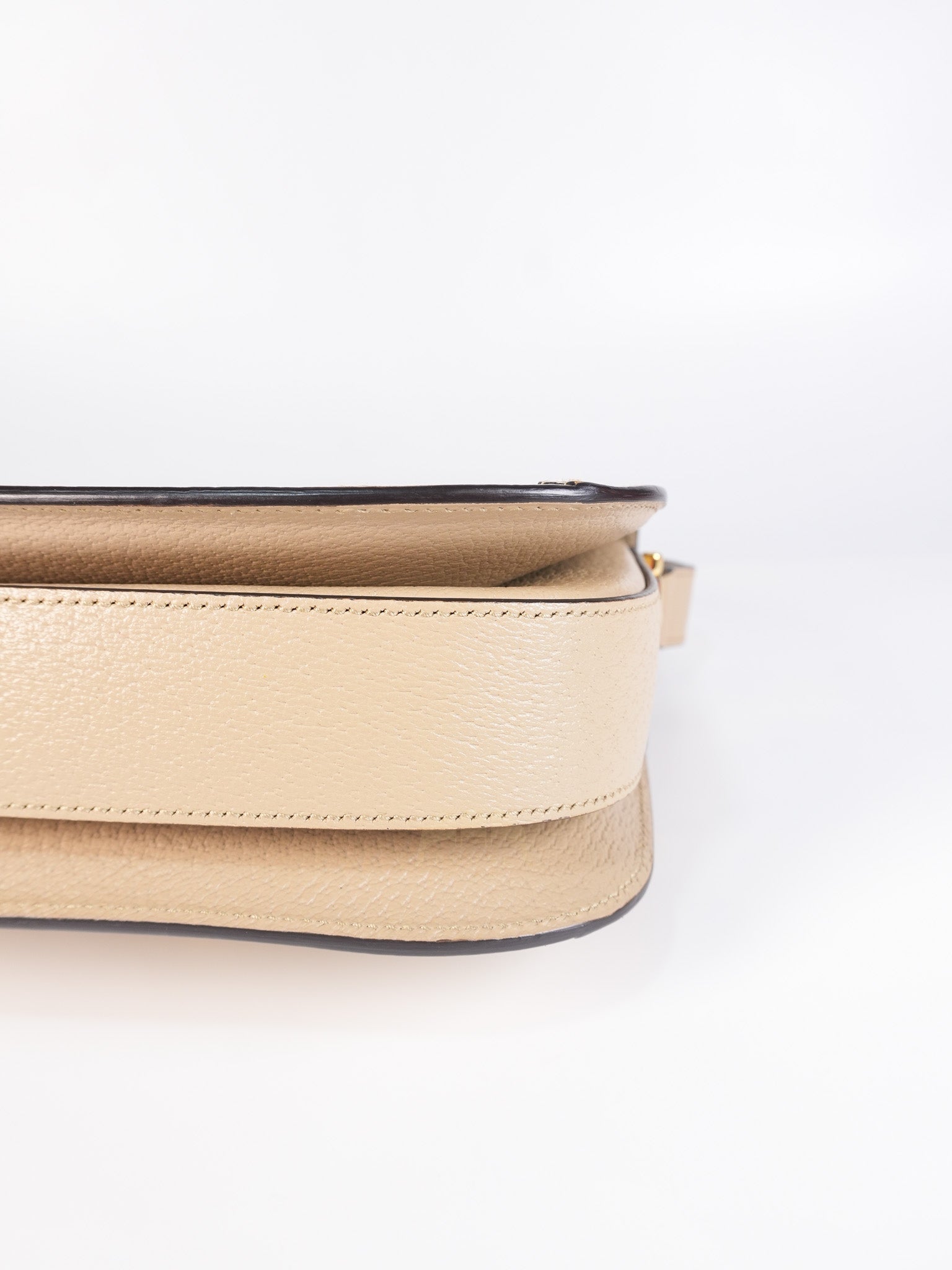 Horsebit 1955 in Beige Supreme Canvas Shoulder Bag | Purse Maison Luxury Bags Shop