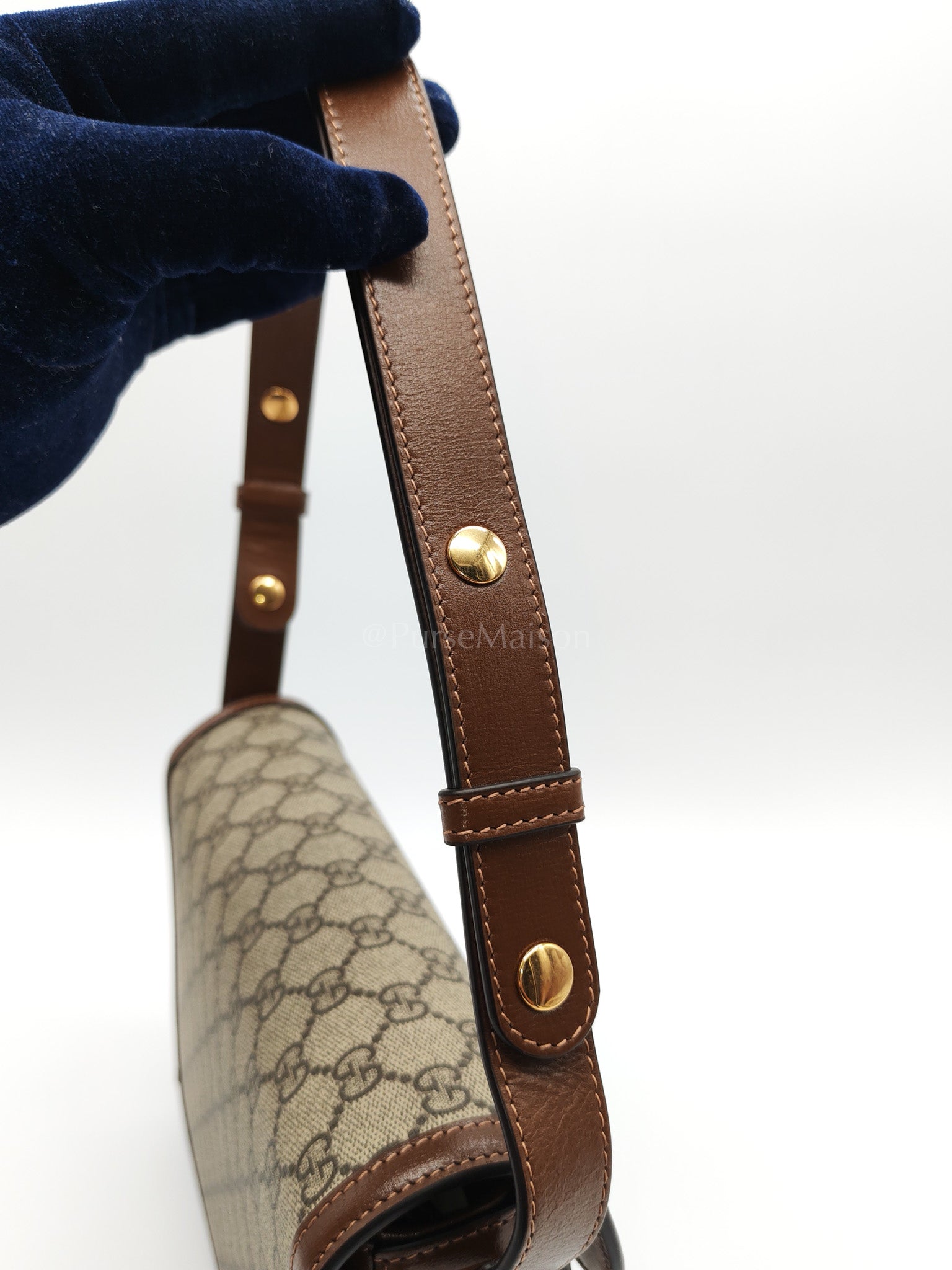 Horsebit 1955 Medium GG Supreme Canvas | Purse Maison Luxury Bags Shop