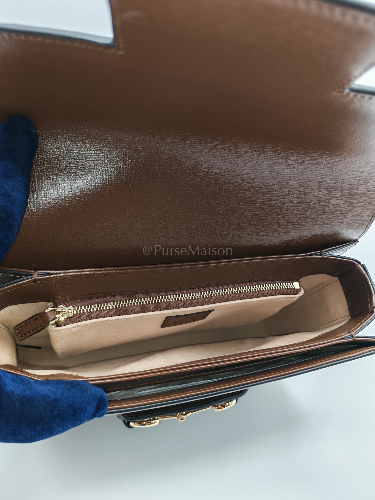 Horsebit 1955 Medium GG Supreme Canvas | Purse Maison Luxury Bags Shop