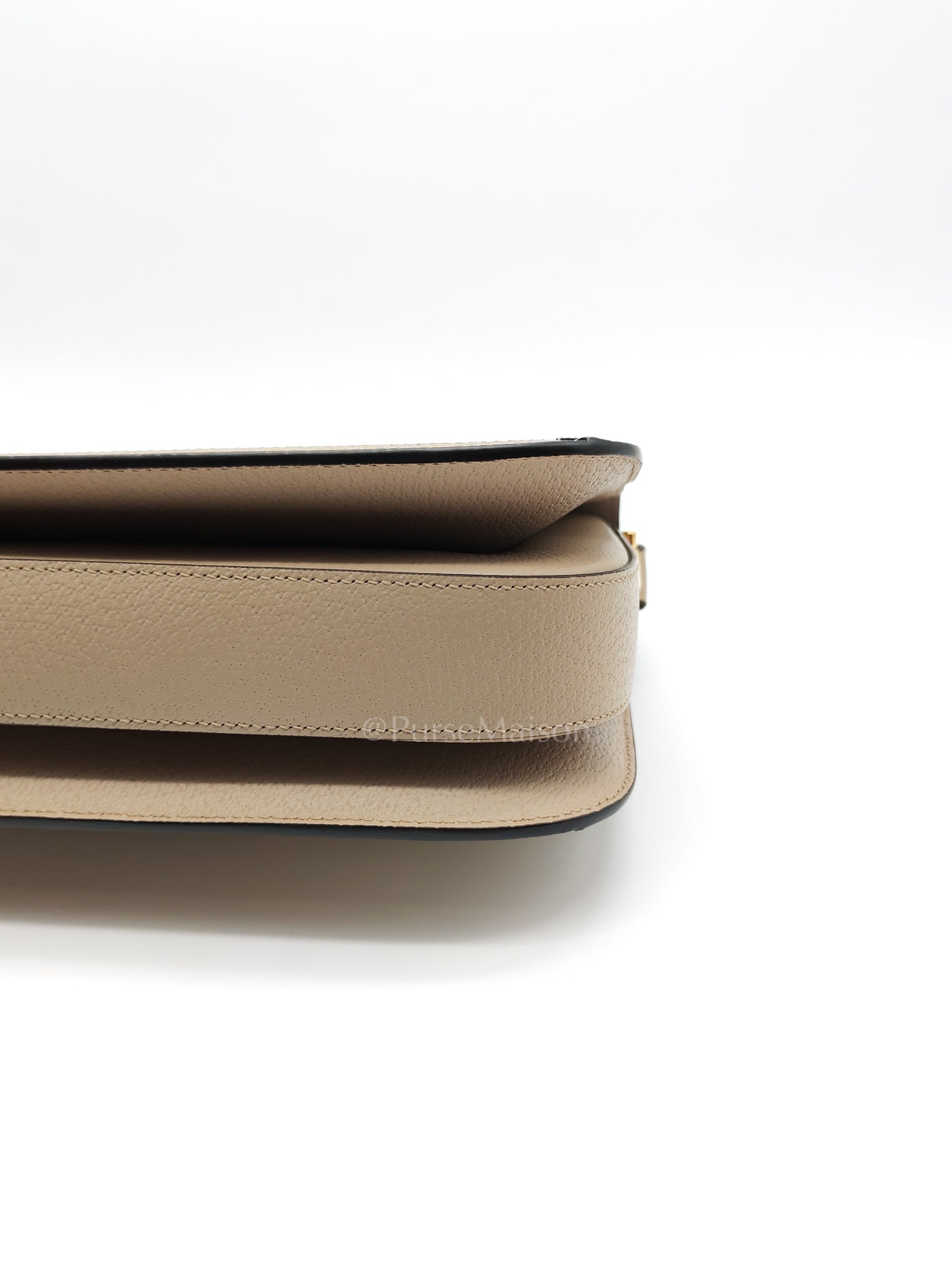 Horsebit 1955 Medium in Beige/White GG Canvas | Purse Maison Luxury Bags Shop