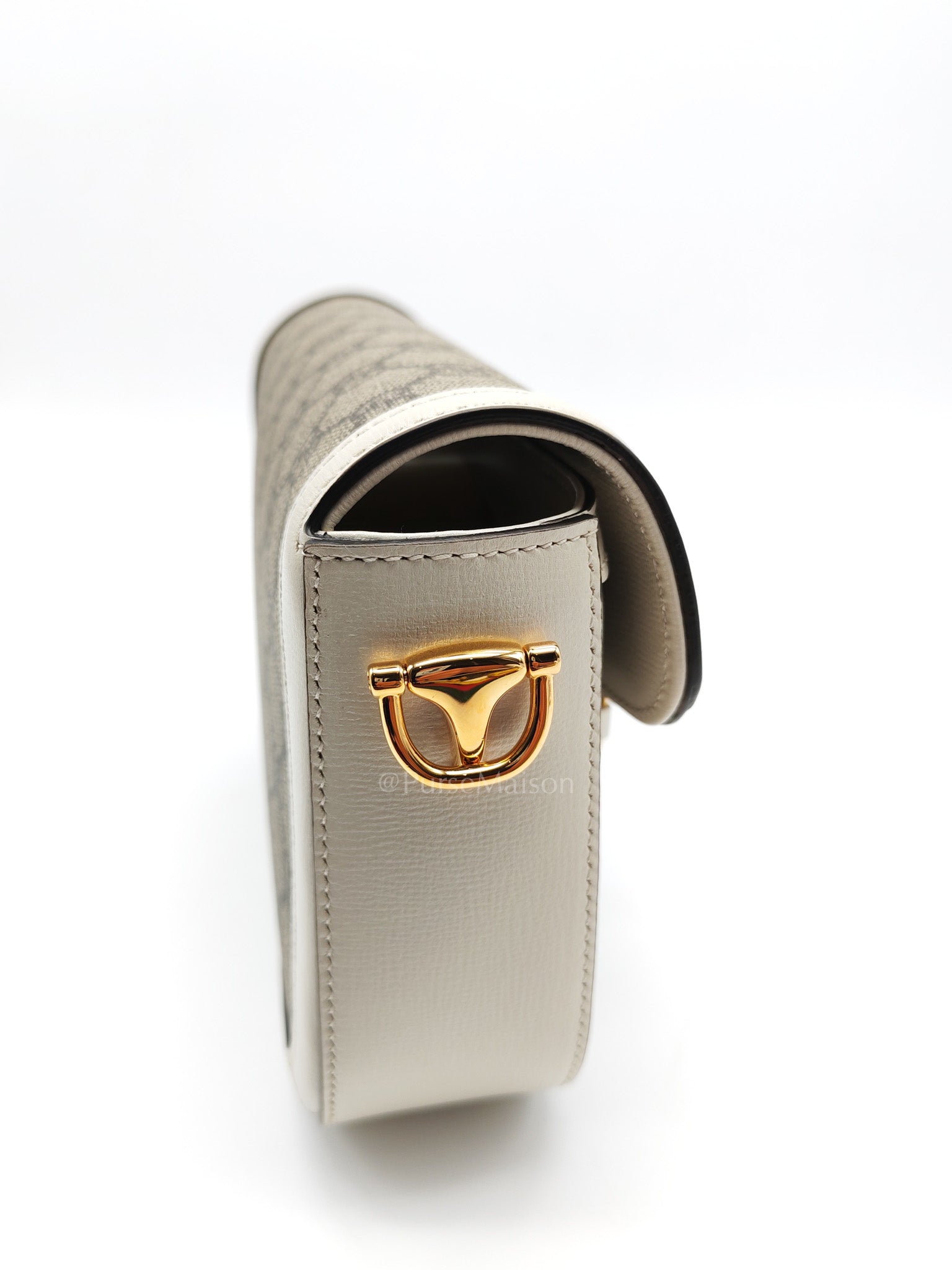 Horsebit 1955 Mini Shoulder Bag in GG Supreme Canvas and Gold Hardware | Purse Maison Luxury Bags Shop