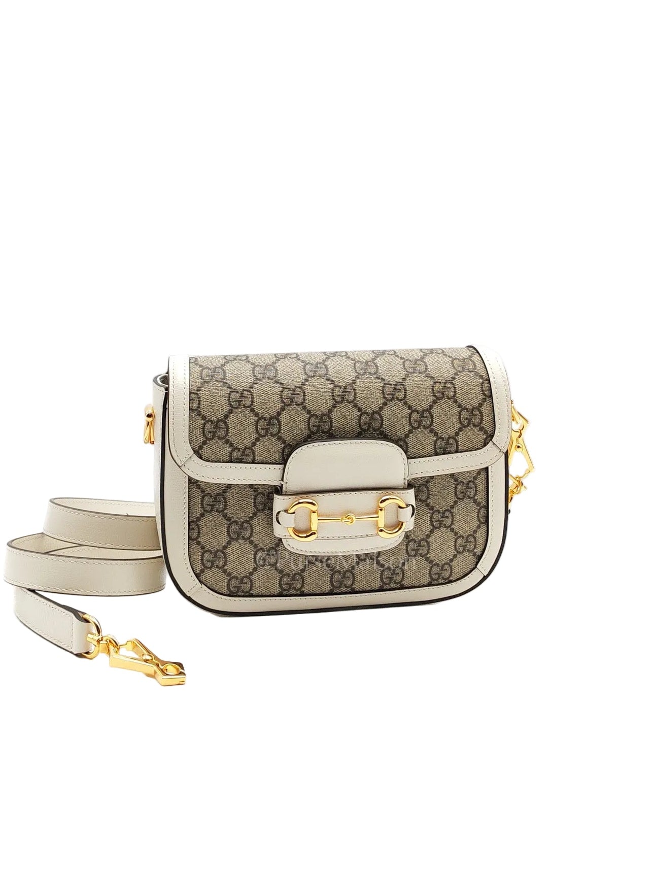 Horsebit 1955 Mini Shoulder Bag in GG Supreme Canvas and Gold Hardware | Purse Maison Luxury Bags Shop