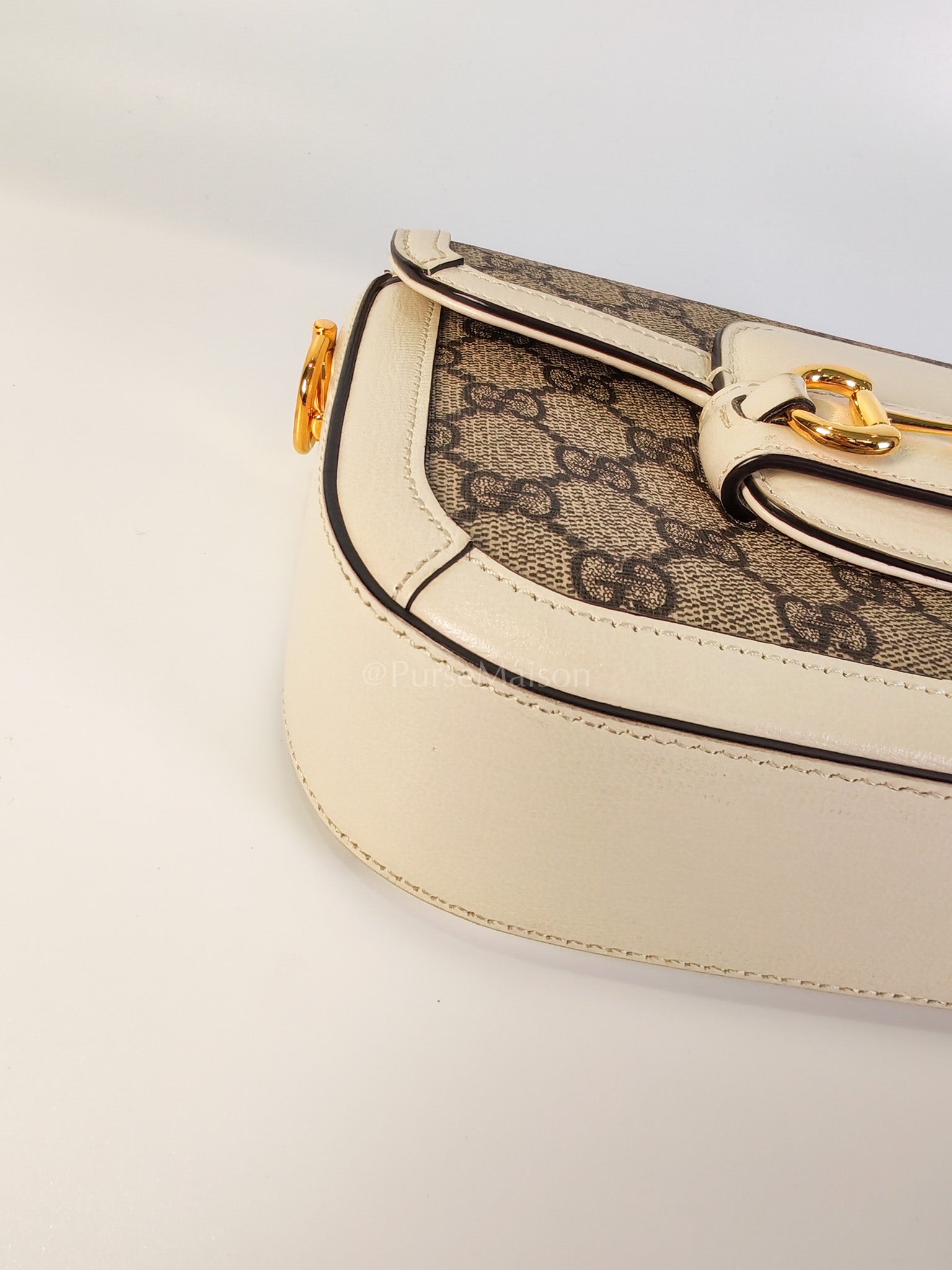 Horsebit 1955 Mini Sling Bag in GG Supreme Coated Canvas | Purse Maison Luxury Bags Shop