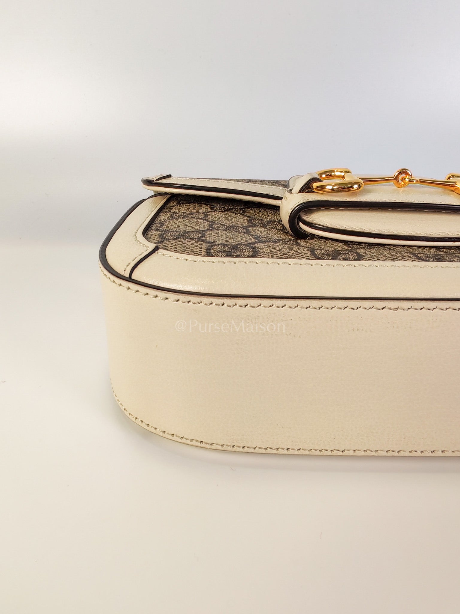 Horsebit 1955 Mini Sling Bag in GG Supreme Coated Canvas | Purse Maison Luxury Bags Shop