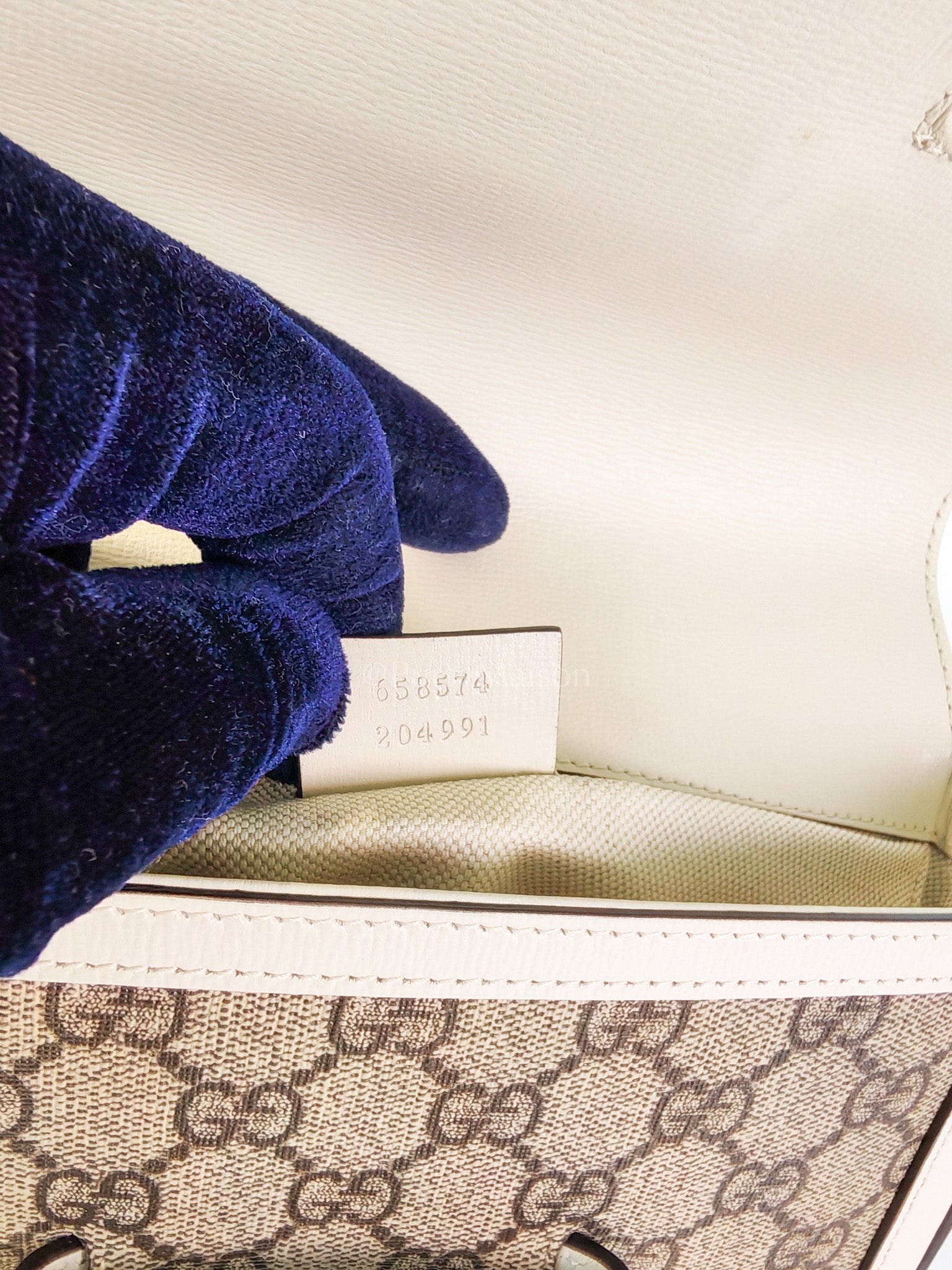 Horsebit 1955 Mini Sling Bag in GG Supreme Coated Canvas | Purse Maison Luxury Bags Shop