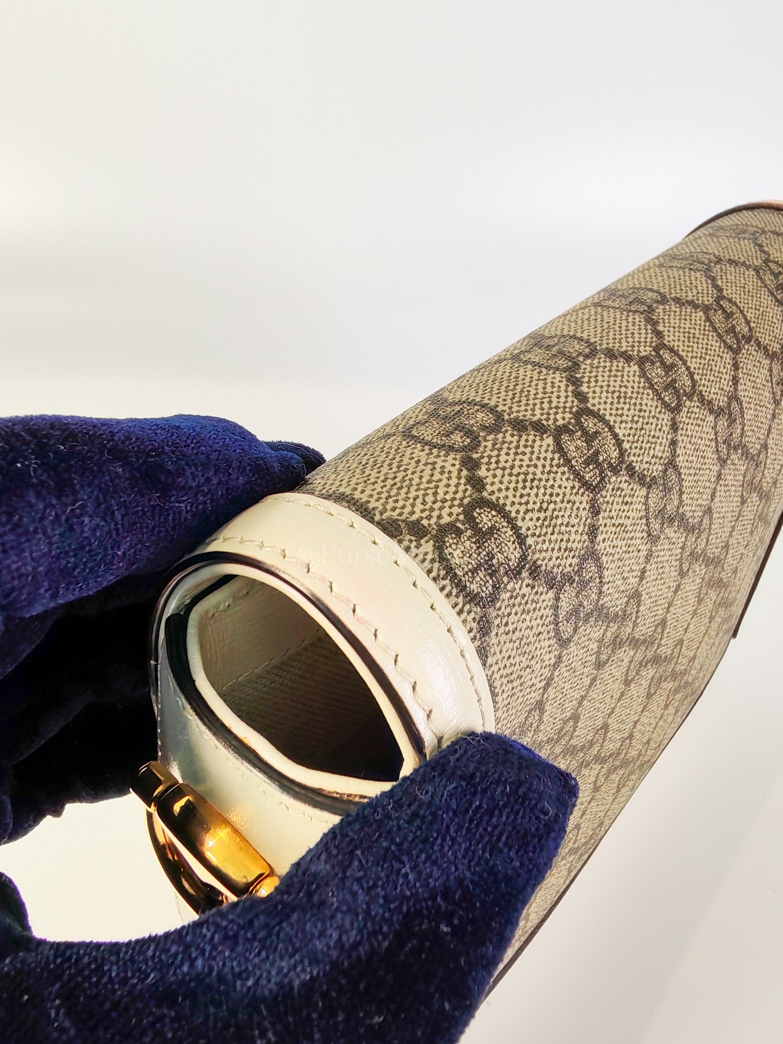 Horsebit 1955 Mini Sling Bag in GG Supreme Coated Canvas | Purse Maison Luxury Bags Shop