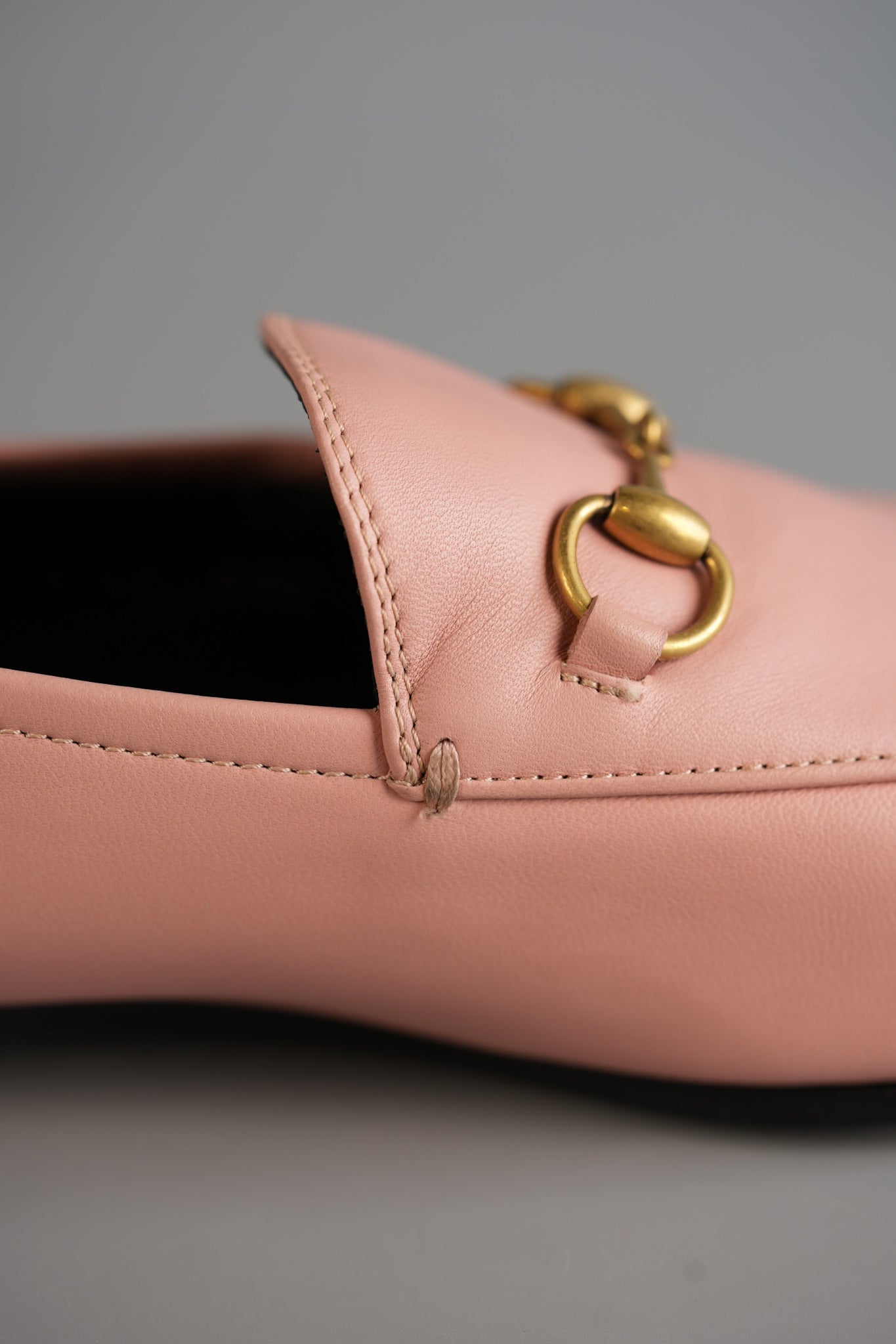 Horsebit Loafer in Pink Leather Size 40 EU (28cm) | Purse Maison Luxury Bags Shop