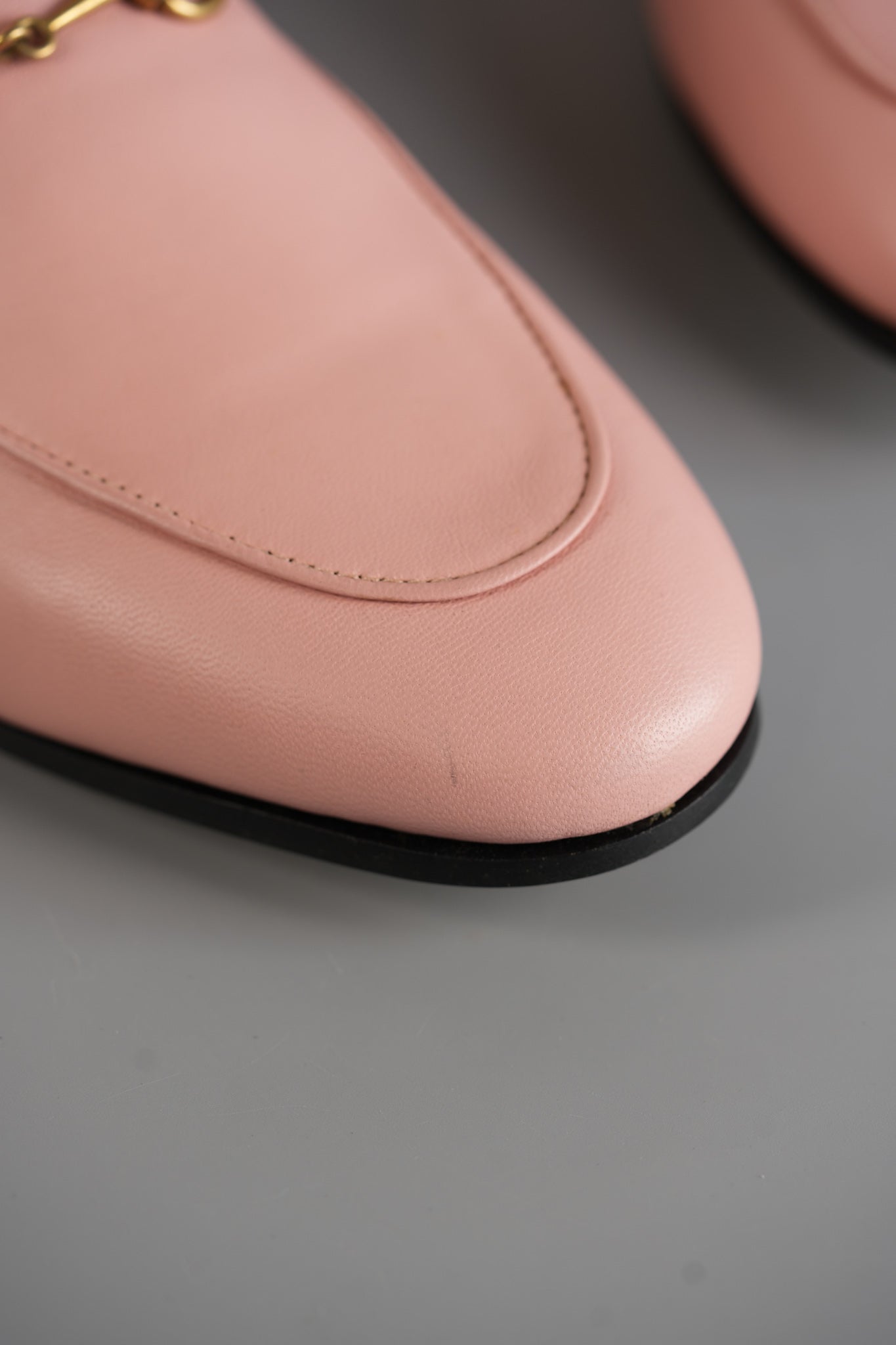 Horsebit Loafer in Pink Leather Size 40 EU (28cm) | Purse Maison Luxury Bags Shop