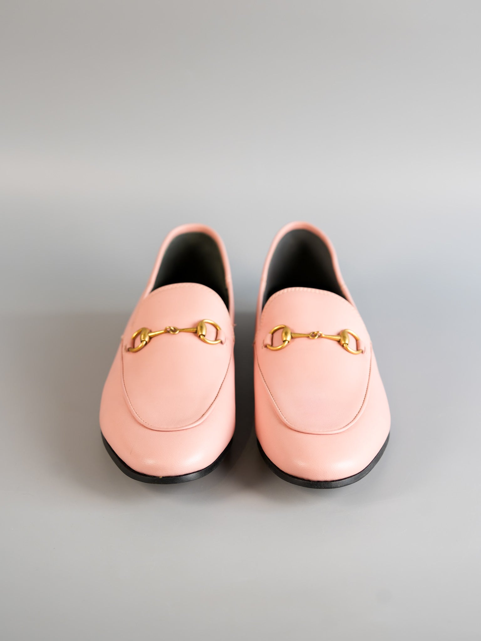 Horsebit Loafer in Pink Leather Size 40 EU (28cm) | Purse Maison Luxury Bags Shop