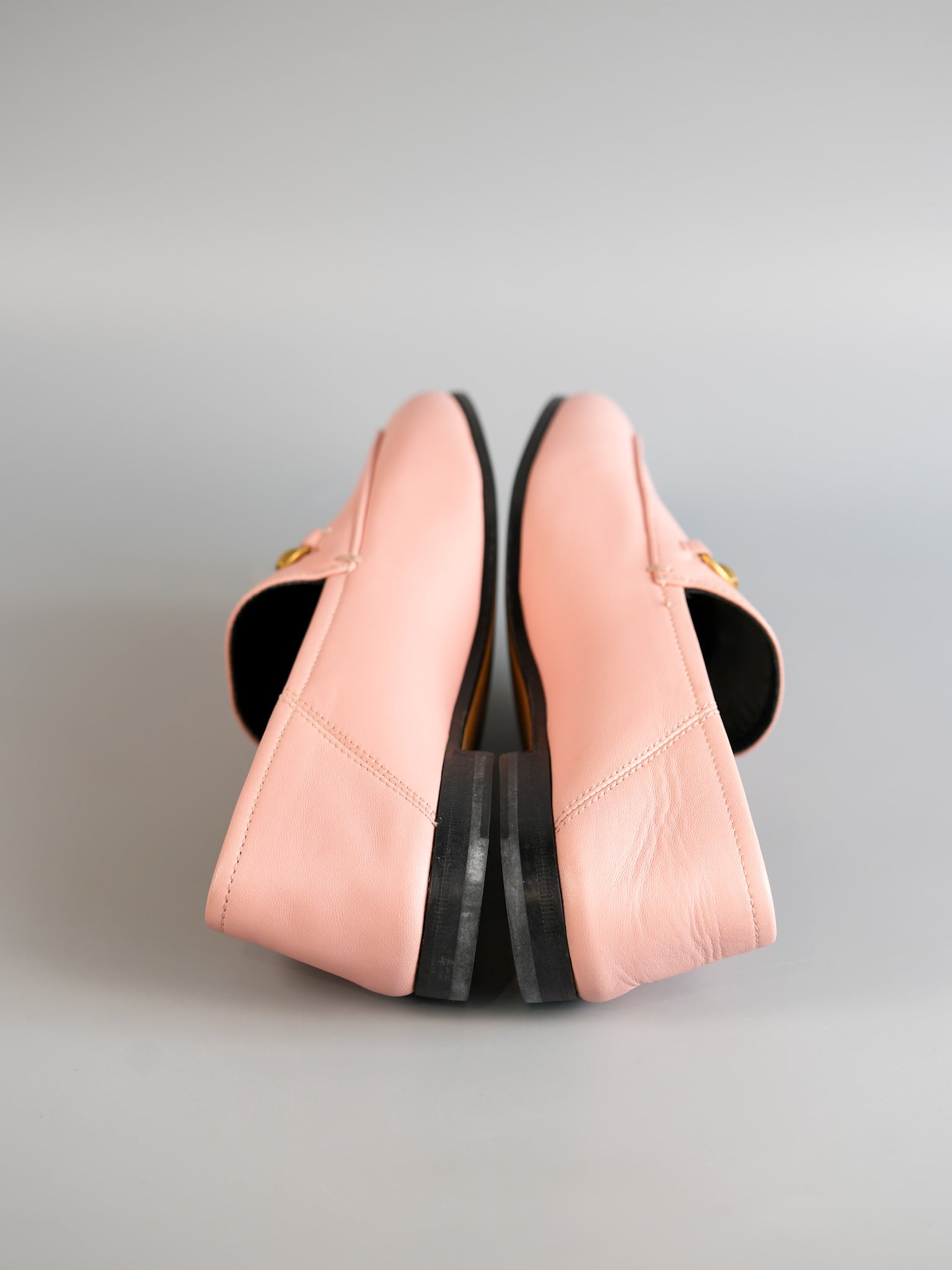 Horsebit Loafer in Pink Leather Size 40 EU (28cm) | Purse Maison Luxury Bags Shop