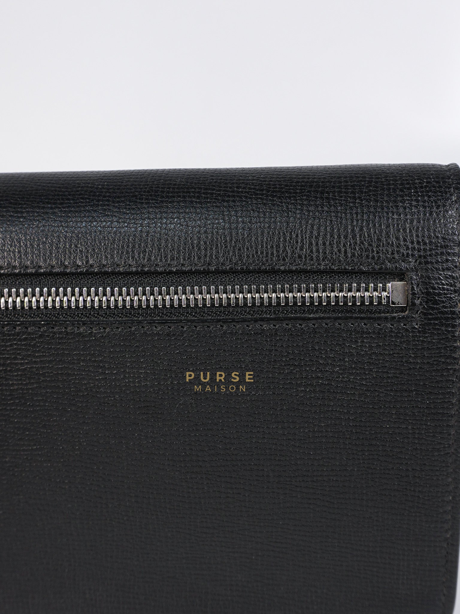 House Check Baby Macken Bag in Black & Beige Multicolor & Silver Hardware | Purse Maison Luxury Bags Shop