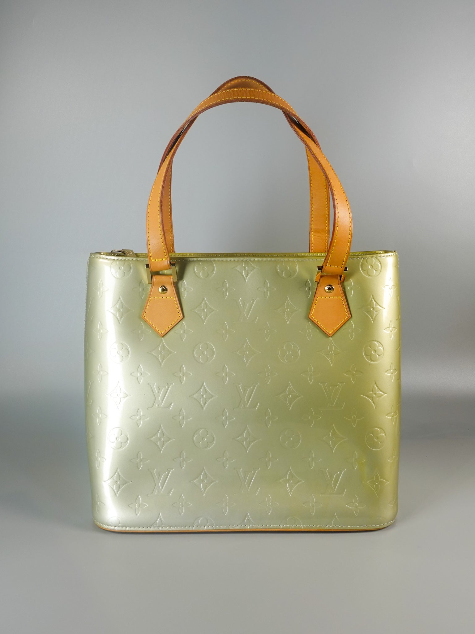 Houston Tote Bag in Mint Greeen Vernis (Date: CA1011) | Purse Maison Luxury Bags Shop