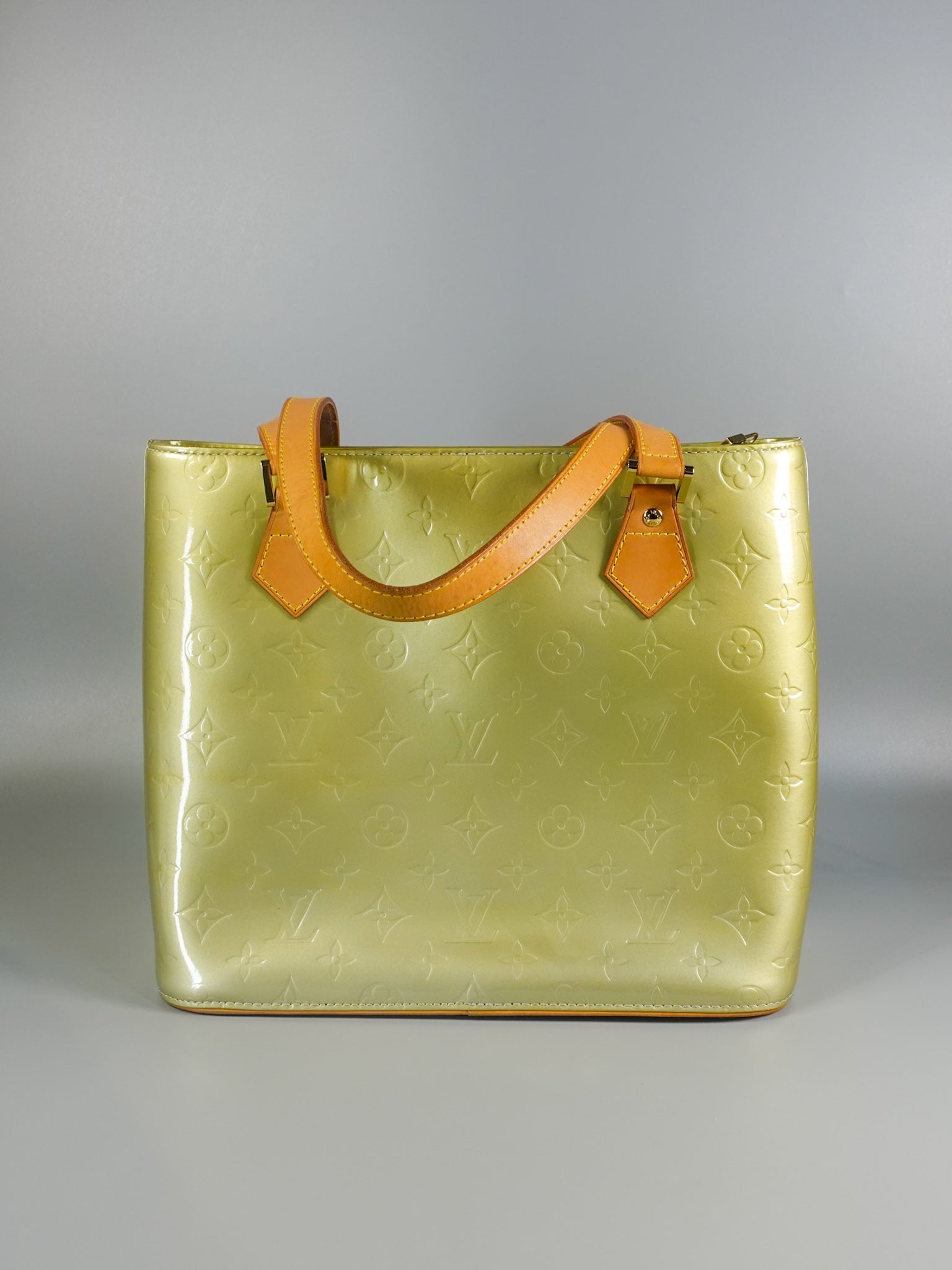 Houston Tote Bag in Mint Greeen Vernis (Date: CA1011) | Purse Maison Luxury Bags Shop