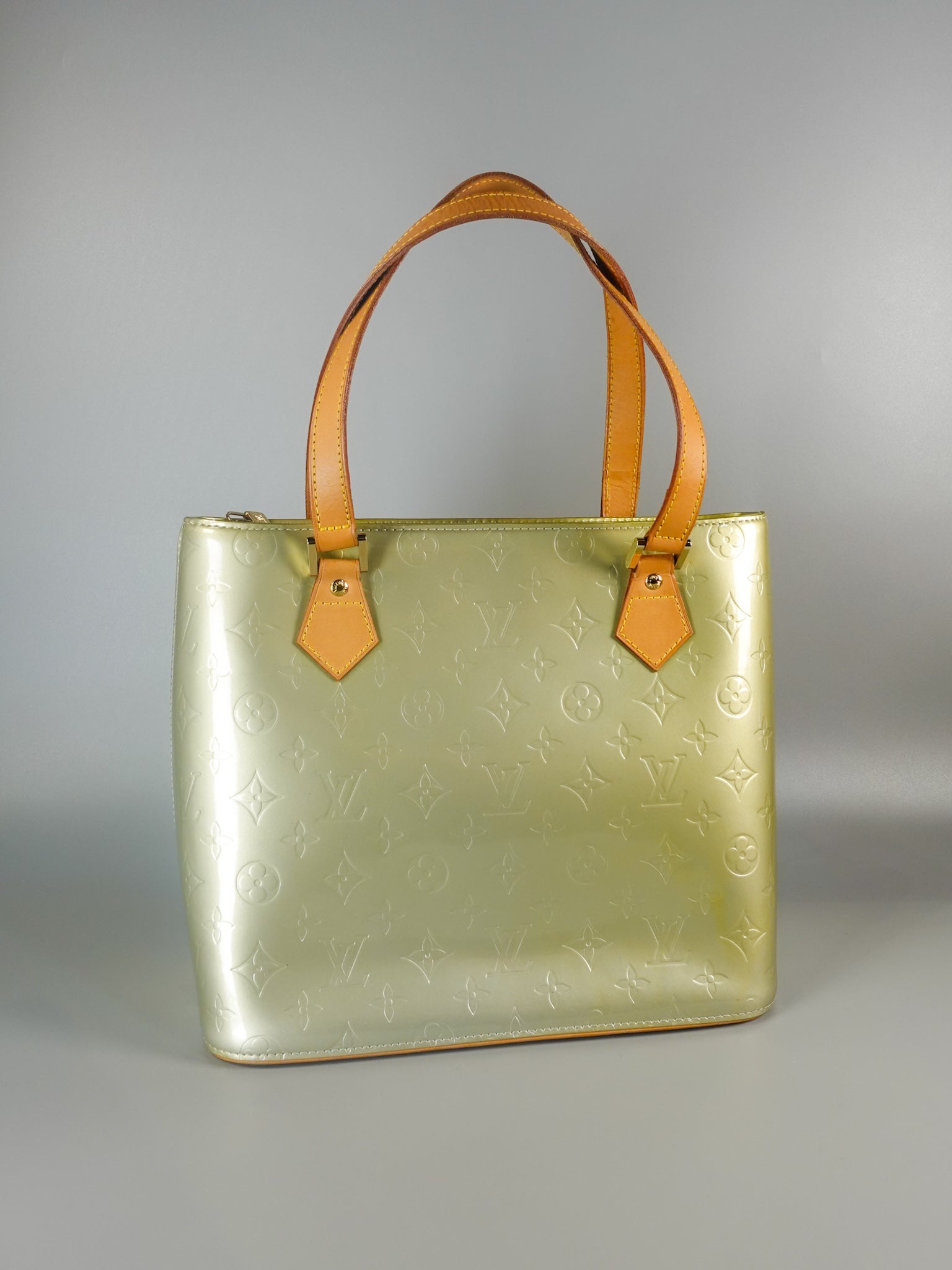 Houston Tote Bag in Mint Greeen Vernis (Date: CA1011) | Purse Maison Luxury Bags Shop