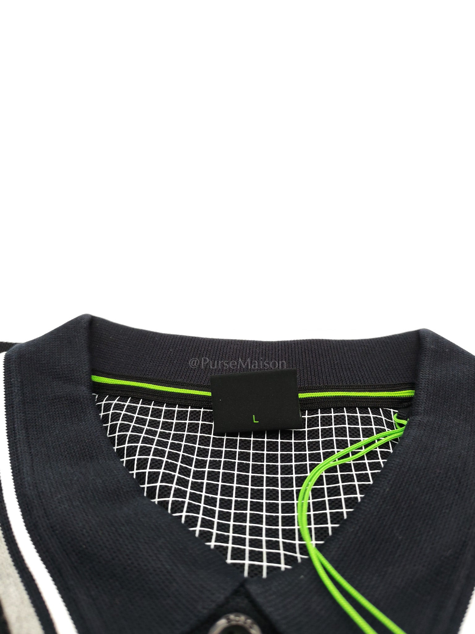 Jersey Polo Shirt in Navy/Dark Blue for Men Size L | Purse Maison Luxury Bags Shop