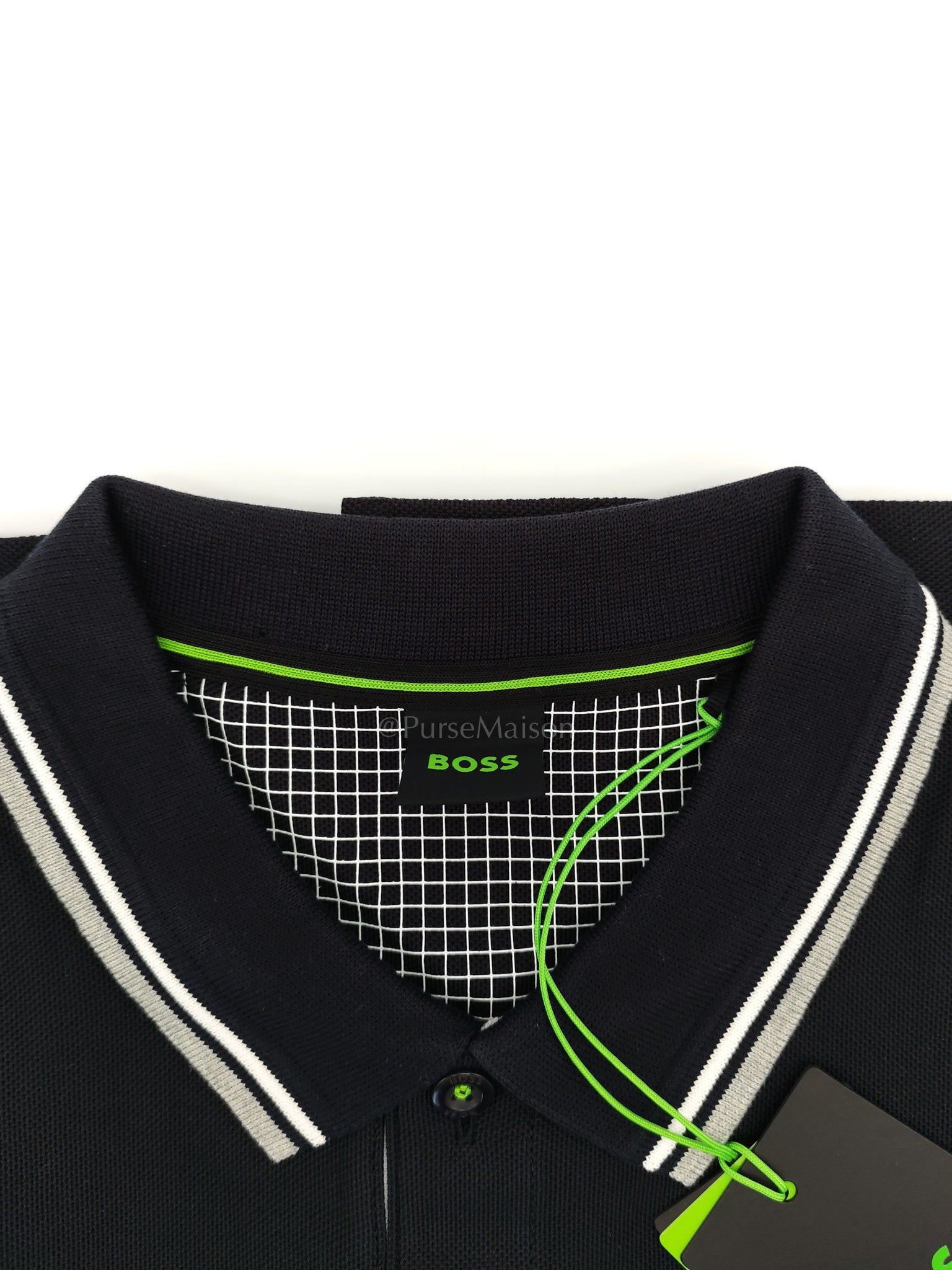 Jersey Polo Shirt in Navy/Dark Blue for Men Size L | Purse Maison Luxury Bags Shop