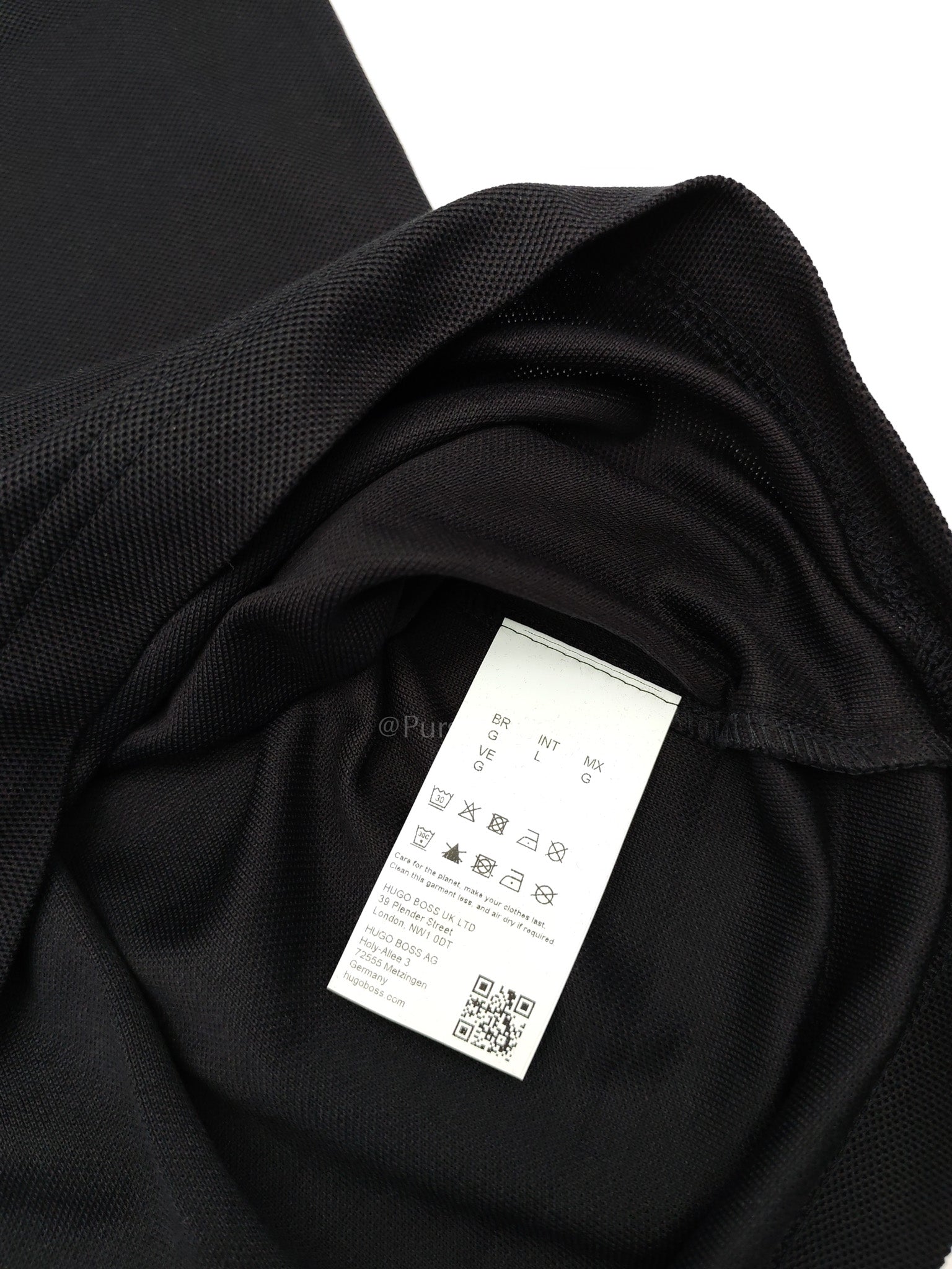 Jersey Polo Shirt in Navy/Dark Blue for Men Size L | Purse Maison Luxury Bags Shop