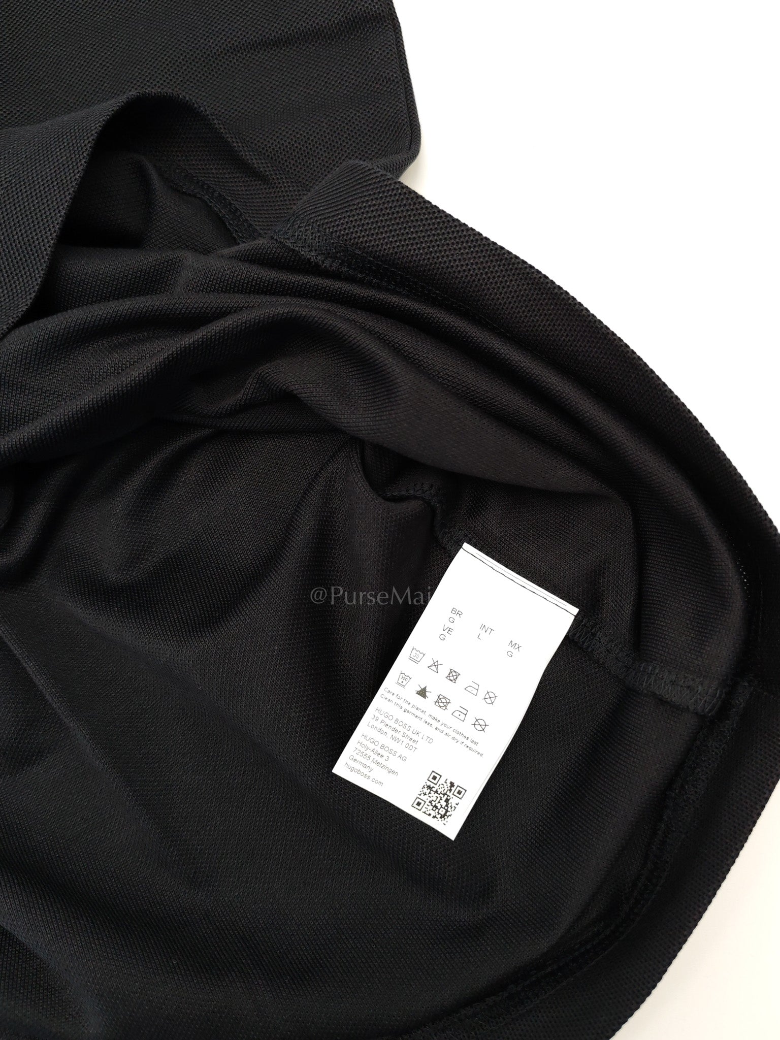 Jersey Polo Shirt in Navy/Dark Blue for Men Size L | Purse Maison Luxury Bags Shop