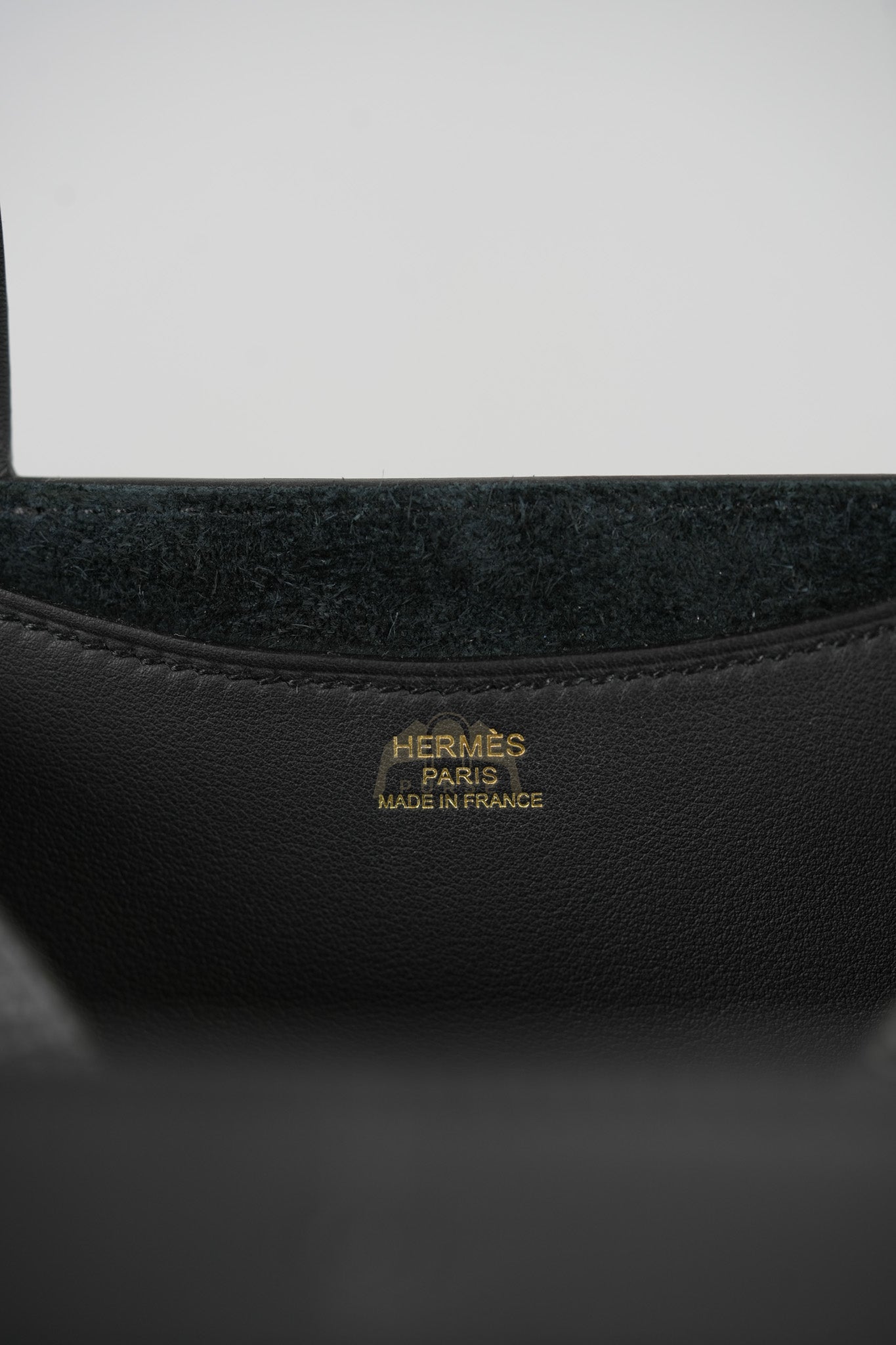 In The Loop 22 in Black Togo Leather and Palladium Hardware Stamp K (2025) | Purse Maison Luxury Bags Shop