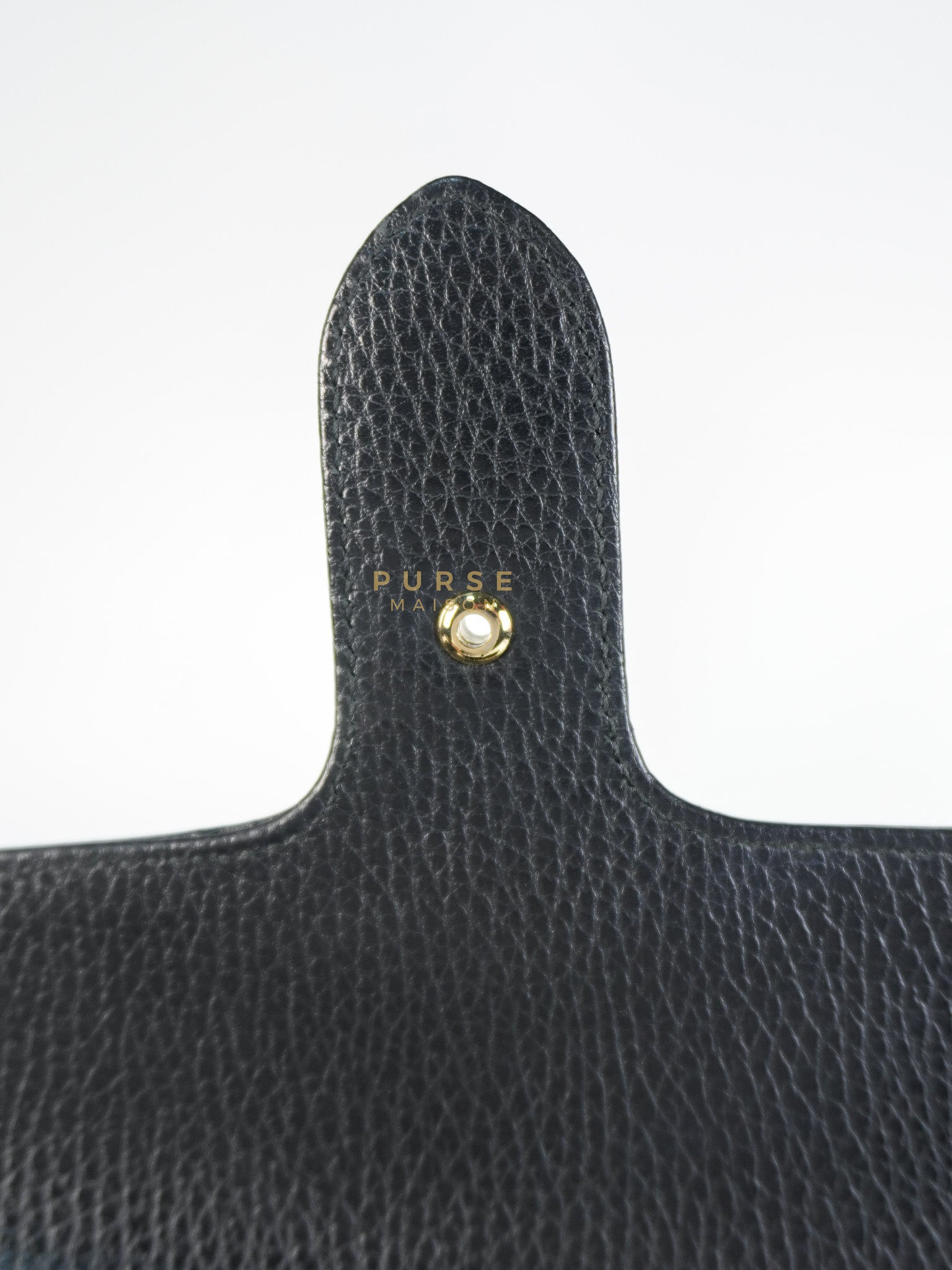Interlocking G Small Chain Shoulder Bag in Black & Gold Hardware | Purse Maison Luxury Bags Shop