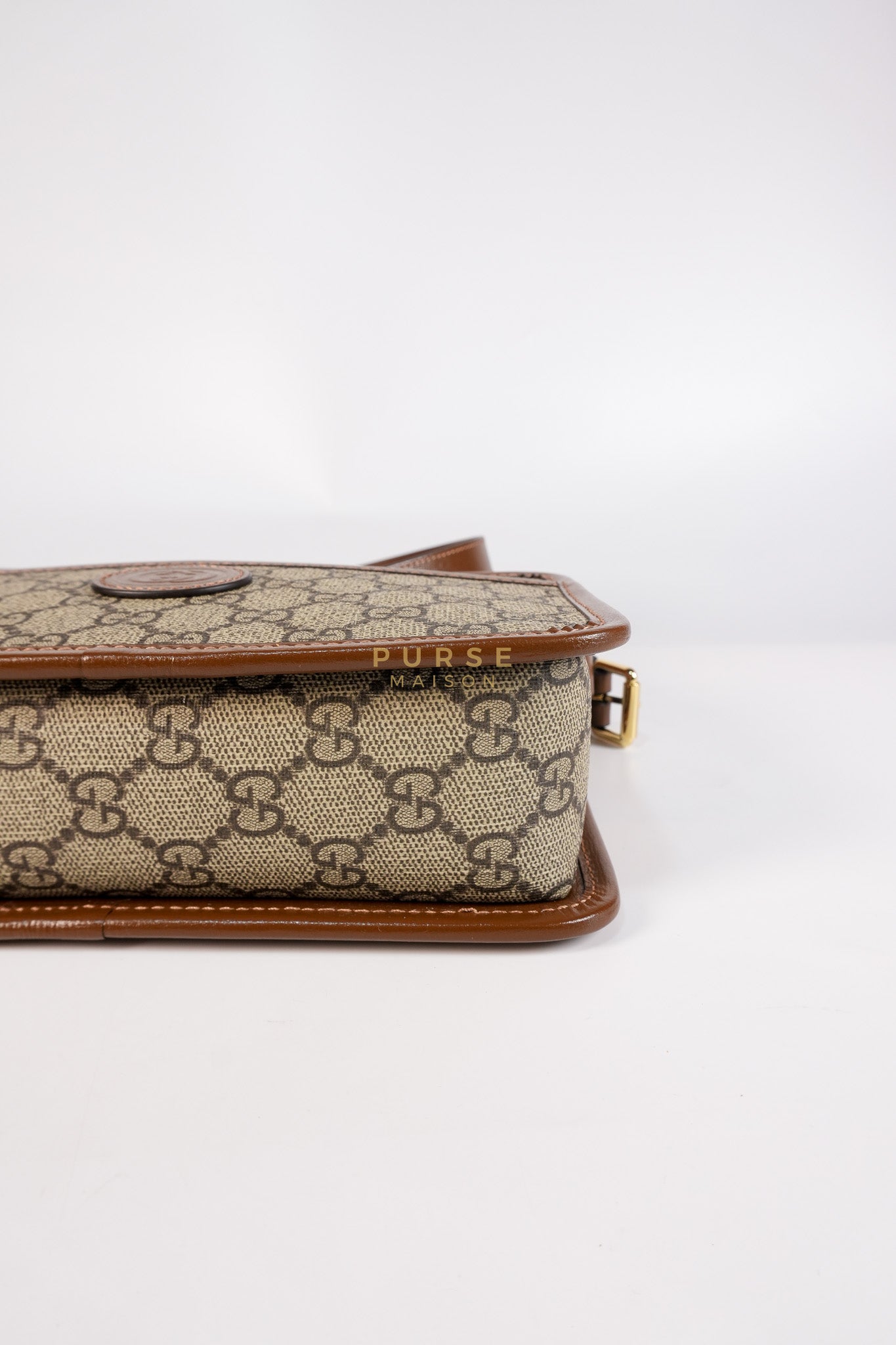 Interlocking G Small Messenger Bag in Supreme Monogram Canvas | Purse Maison Luxury Bags Shop