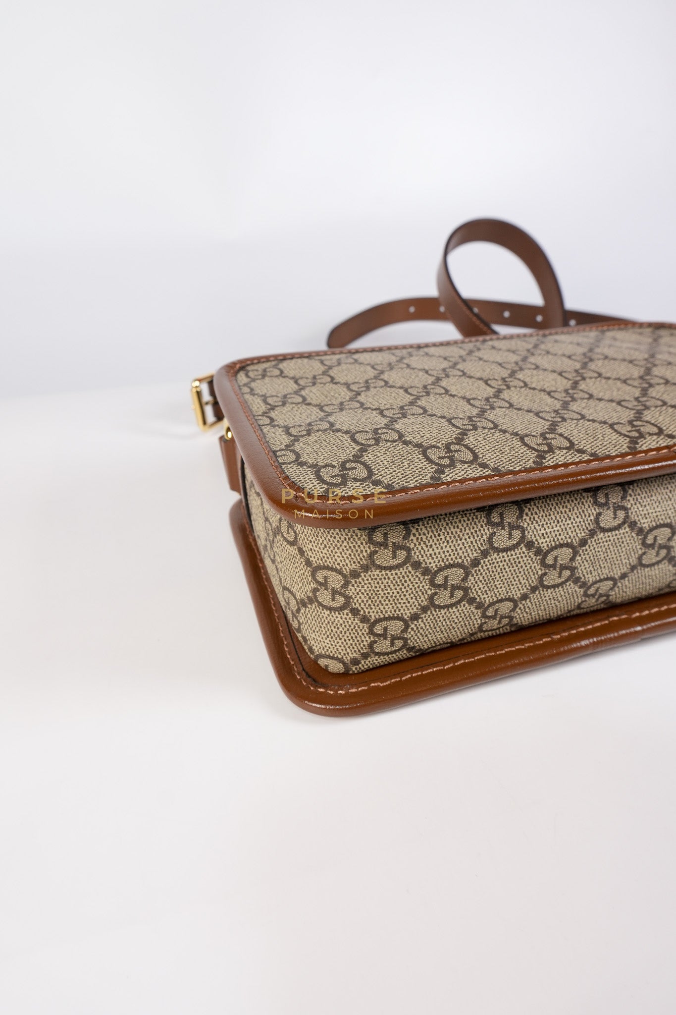 Interlocking G Small Messenger Bag in Supreme Monogram Canvas | Purse Maison Luxury Bags Shop