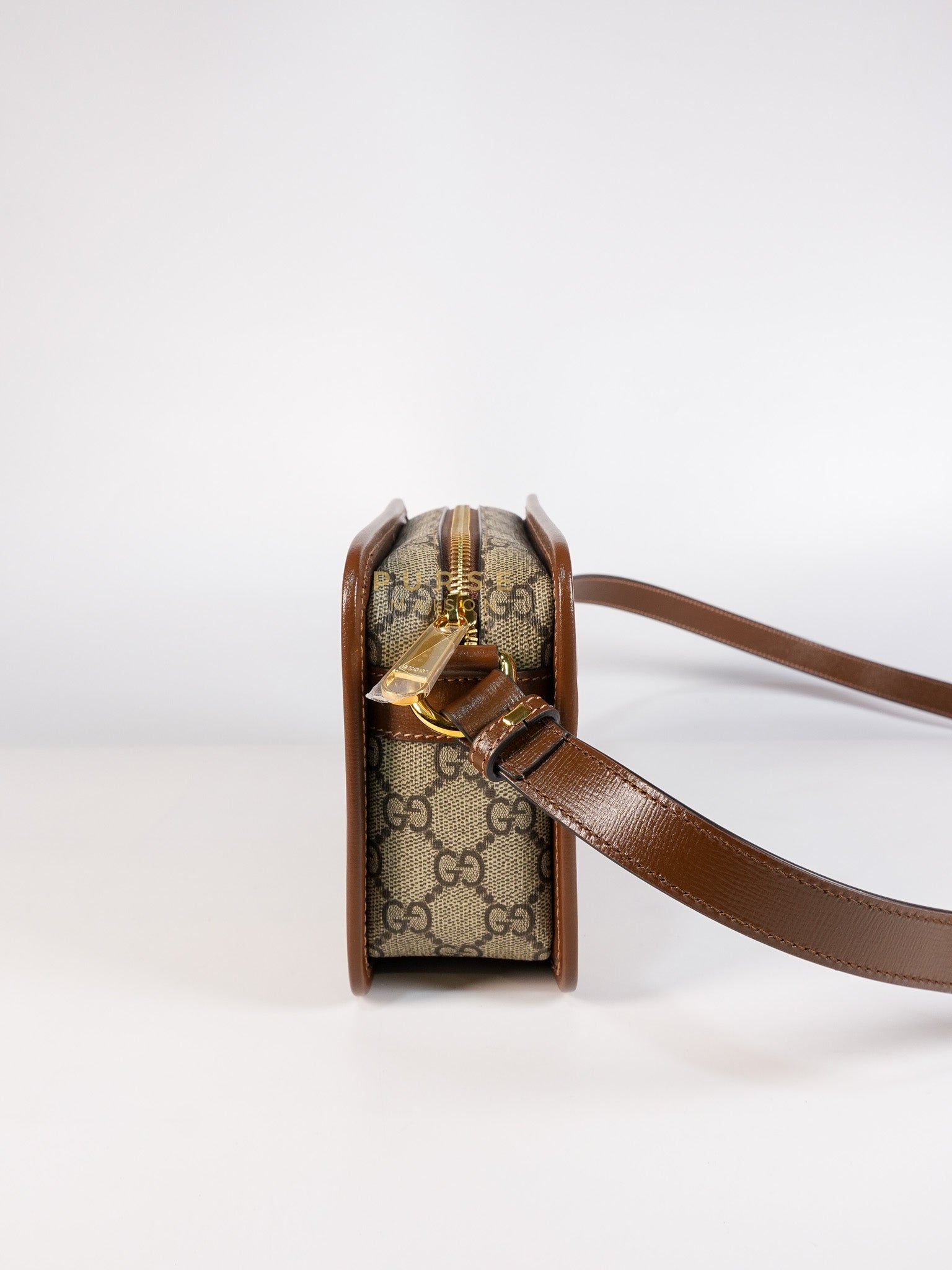 Interlocking G Small Messenger Bag in Supreme Monogram Canvas | Purse Maison Luxury Bags Shop