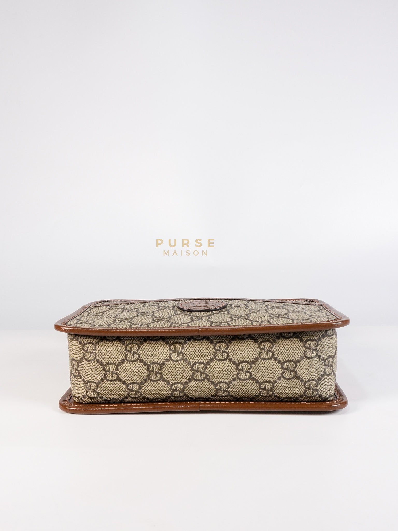 Interlocking G Small Messenger Bag in Supreme Monogram Canvas | Purse Maison Luxury Bags Shop