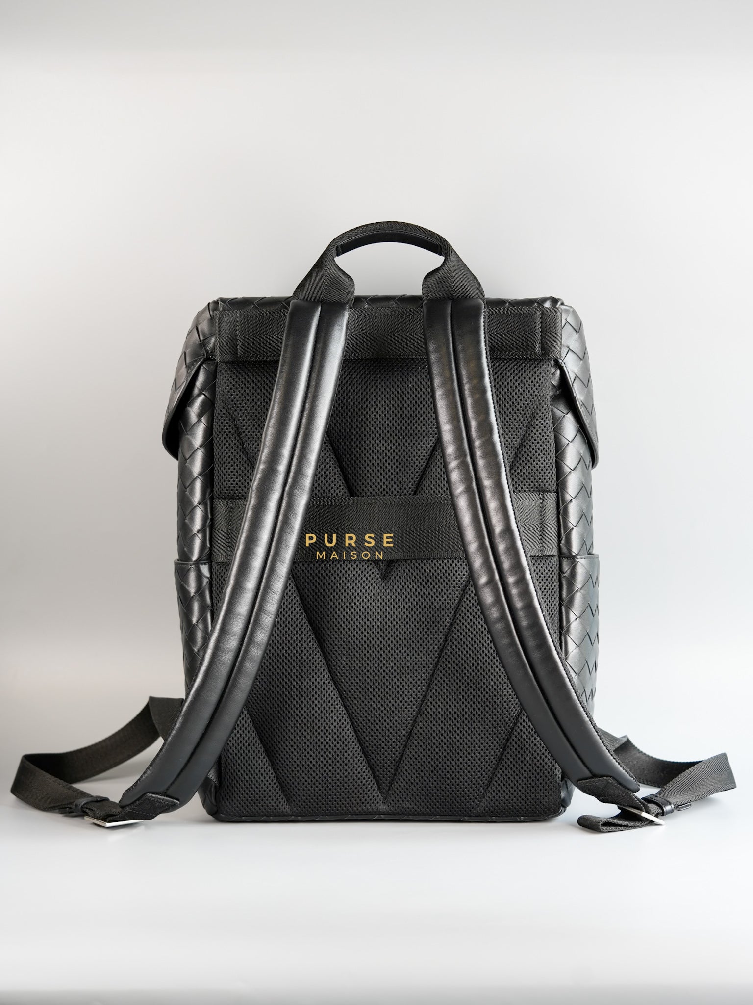 Intrecciato Flap Hombre Backpack | Purse Maison Luxury Bags Shop