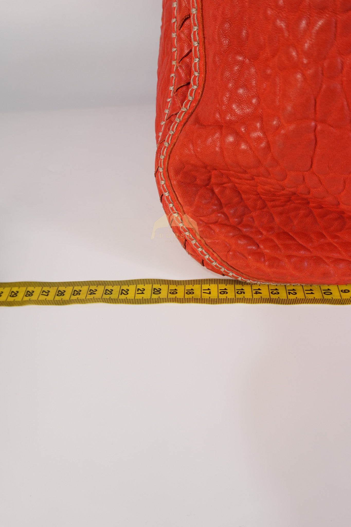 Intrecciato Hobo Tote Bag in Orange | Purse Maison Luxury Bags Shop