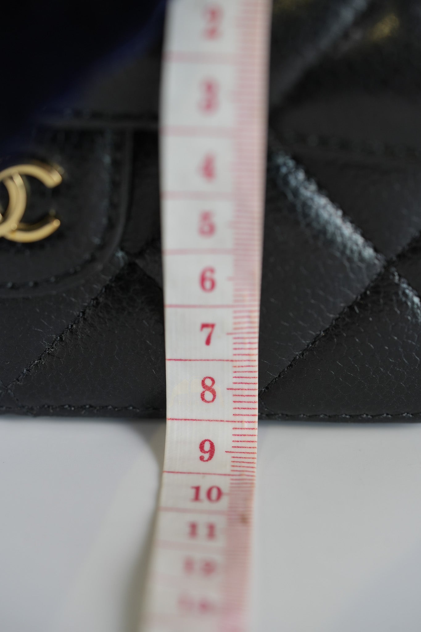 Iphone14 Pro Phone Case in Quilted Caviar Leather Chain Strap (Microchip) | Purse Maison Luxury Bags Shop