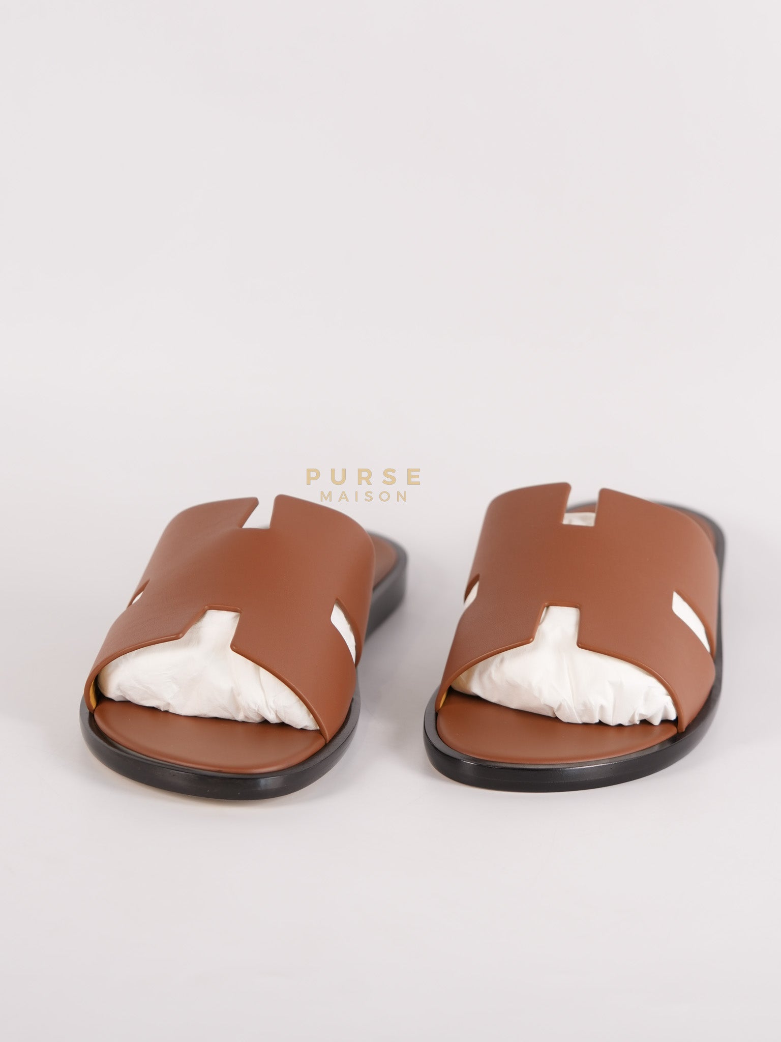Izmir Sandals in Gold Size 41 EU (26cm) | Purse Maison Luxury Bags Shop
