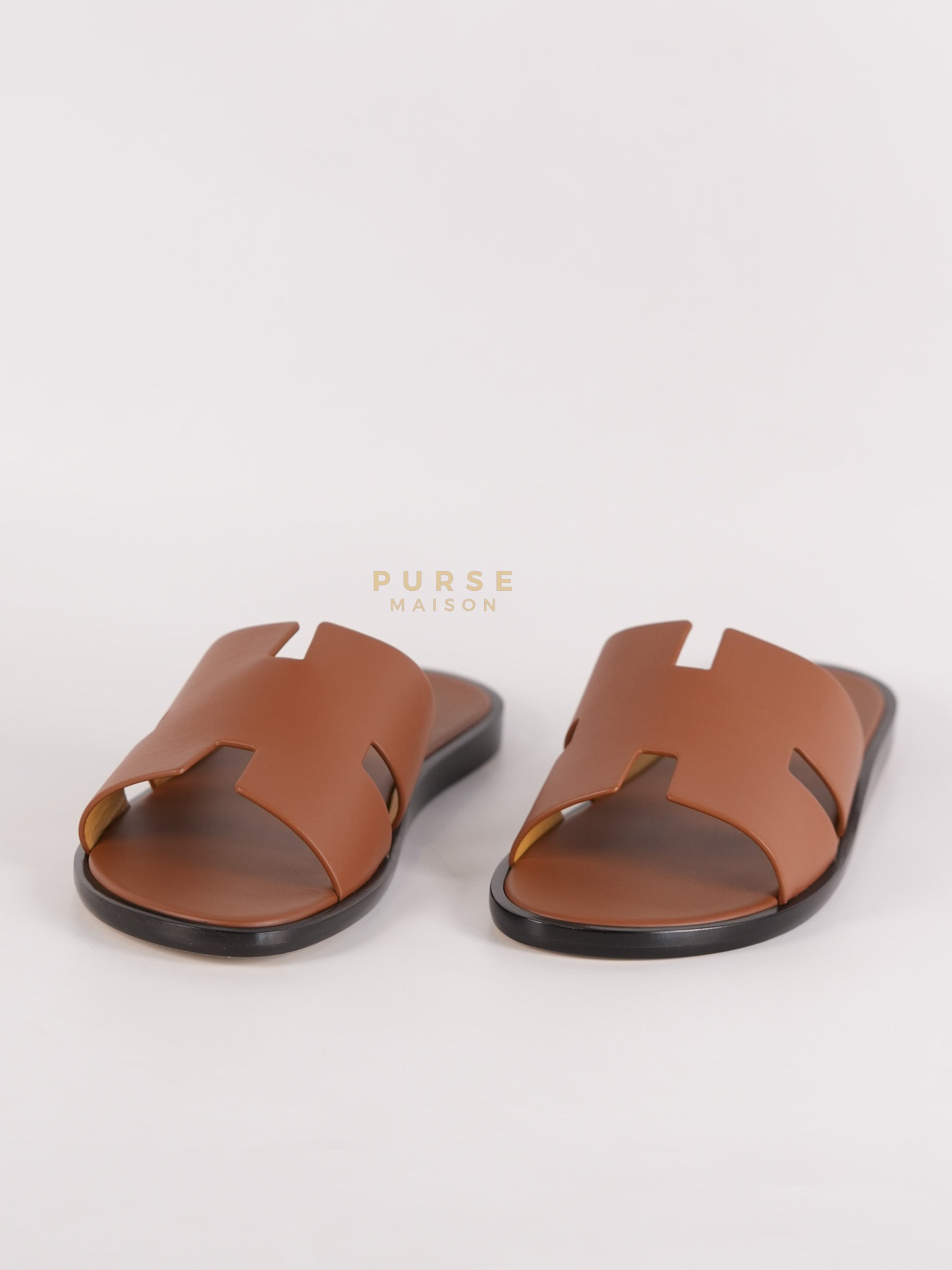 Izmir Sandals in Gold Size 41 EU (26cm) | Purse Maison Luxury Bags Shop