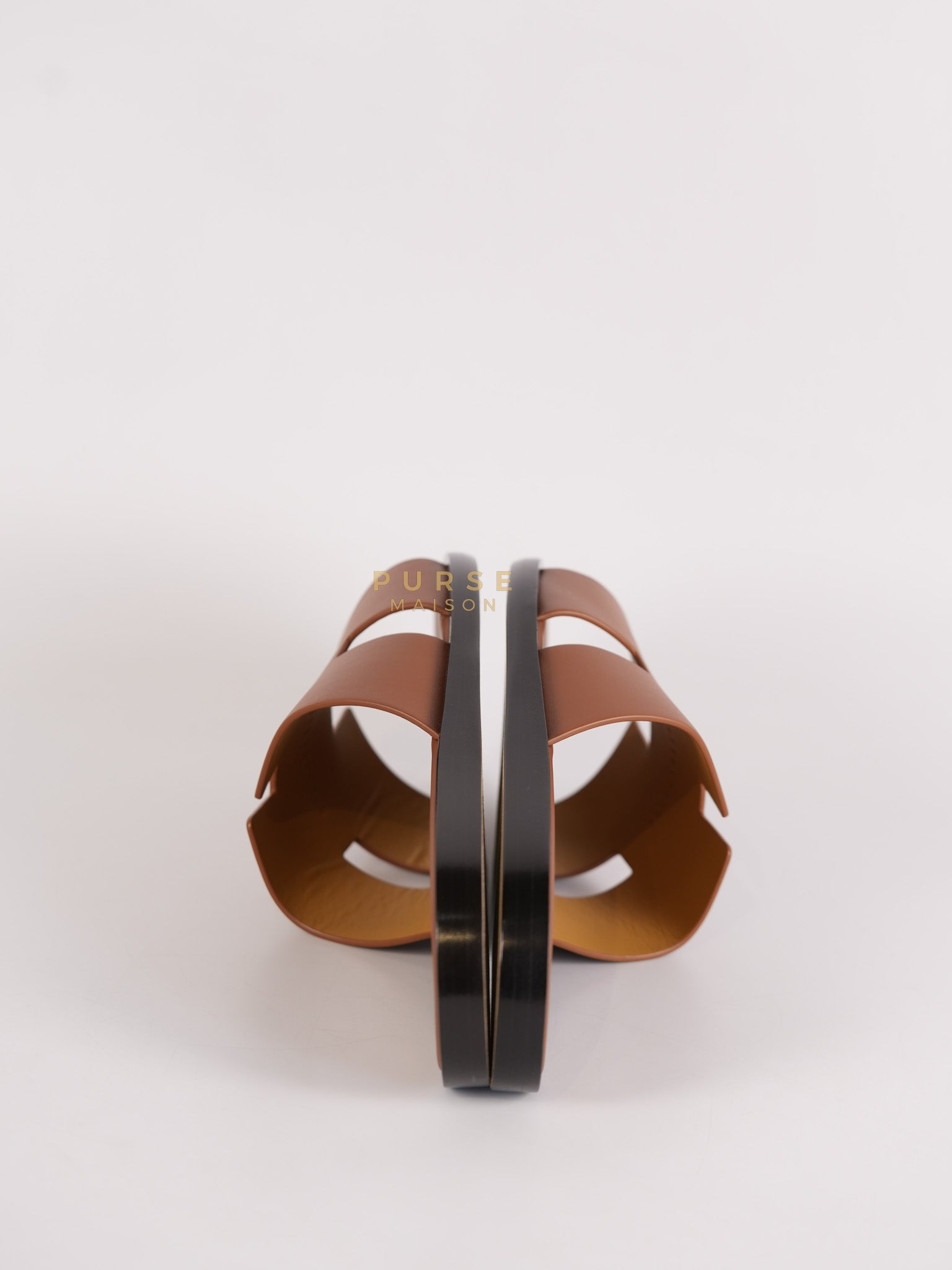 Izmir Sandals in Gold Size 41 EU (26cm) | Purse Maison Luxury Bags Shop