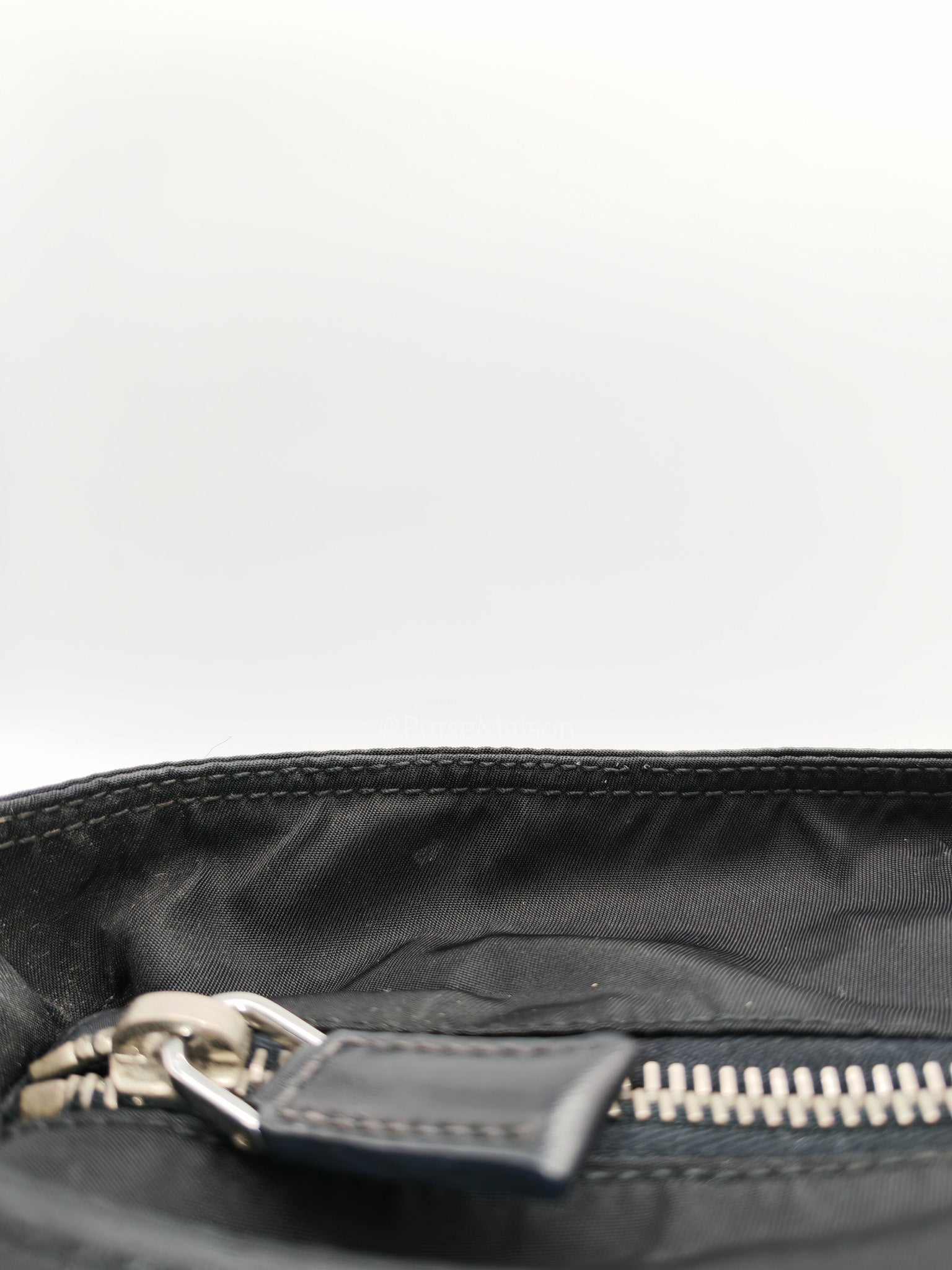 Prada Tessuto Nylon + Saffiano leather 2-way Tote Bag Mini