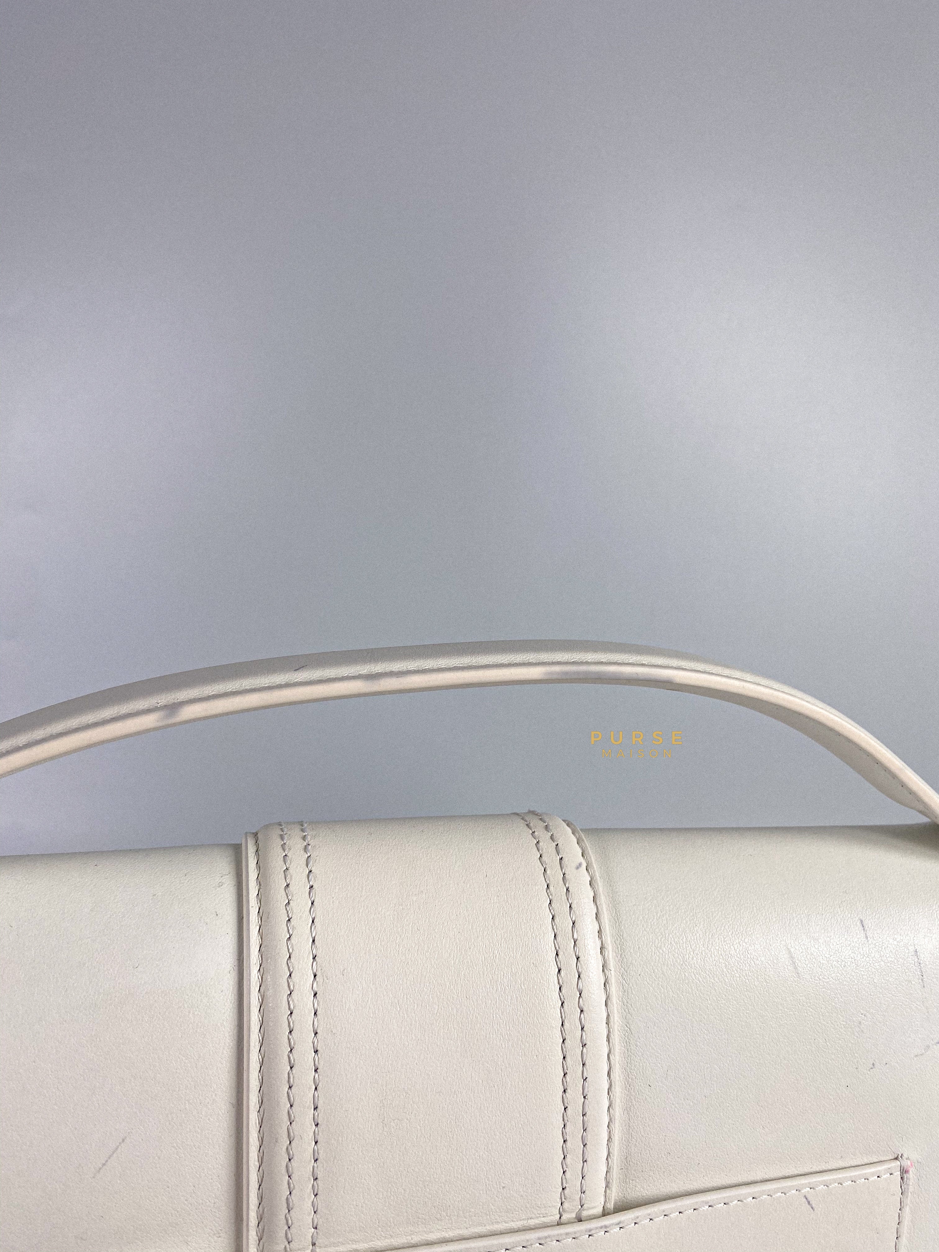 Jacquemus Le Bambinou Top Handle White | Purse Maison Luxury Bags Shop