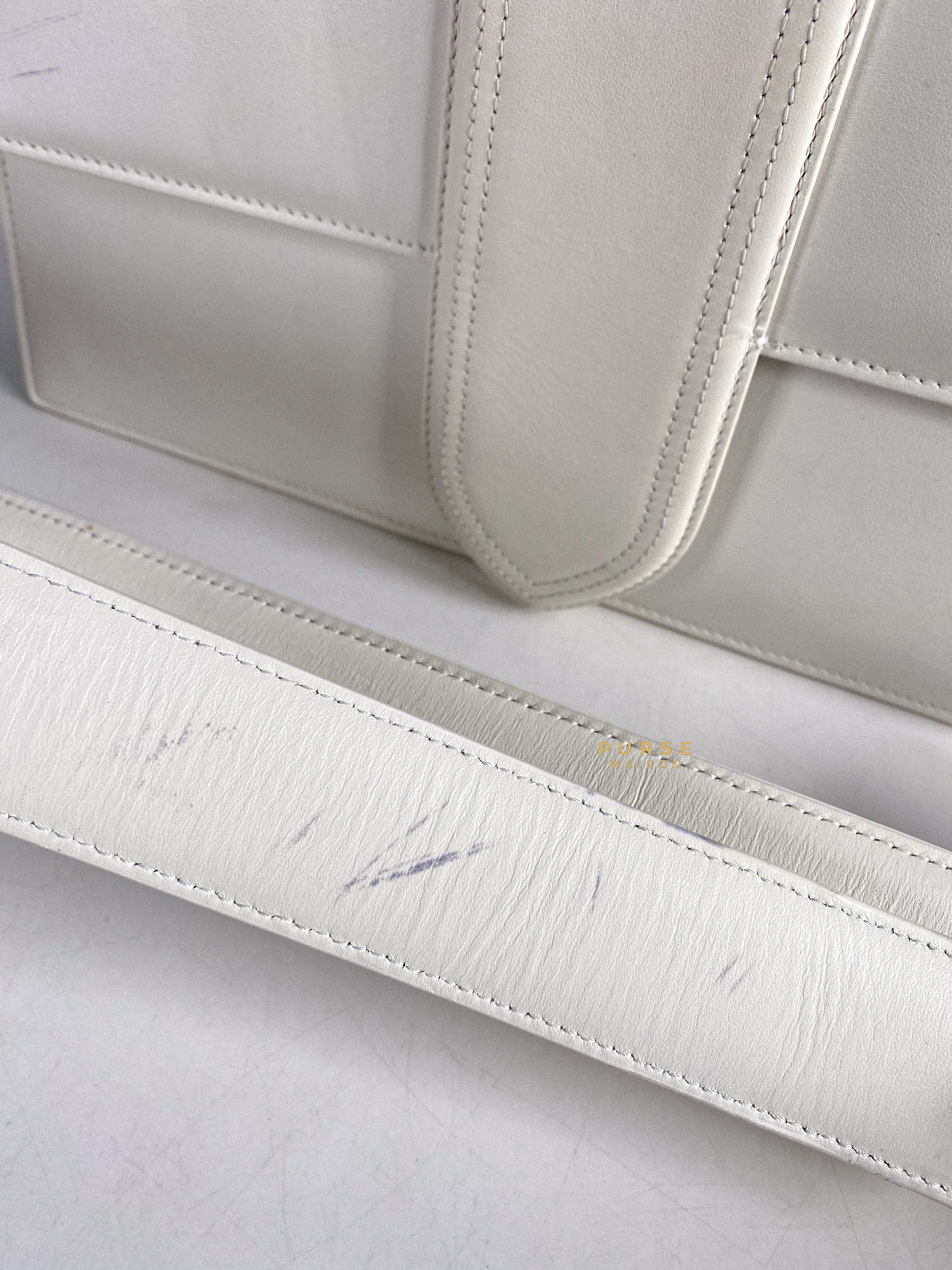 Jacquemus Le Bambinou Top Handle White | Purse Maison Luxury Bags Shop