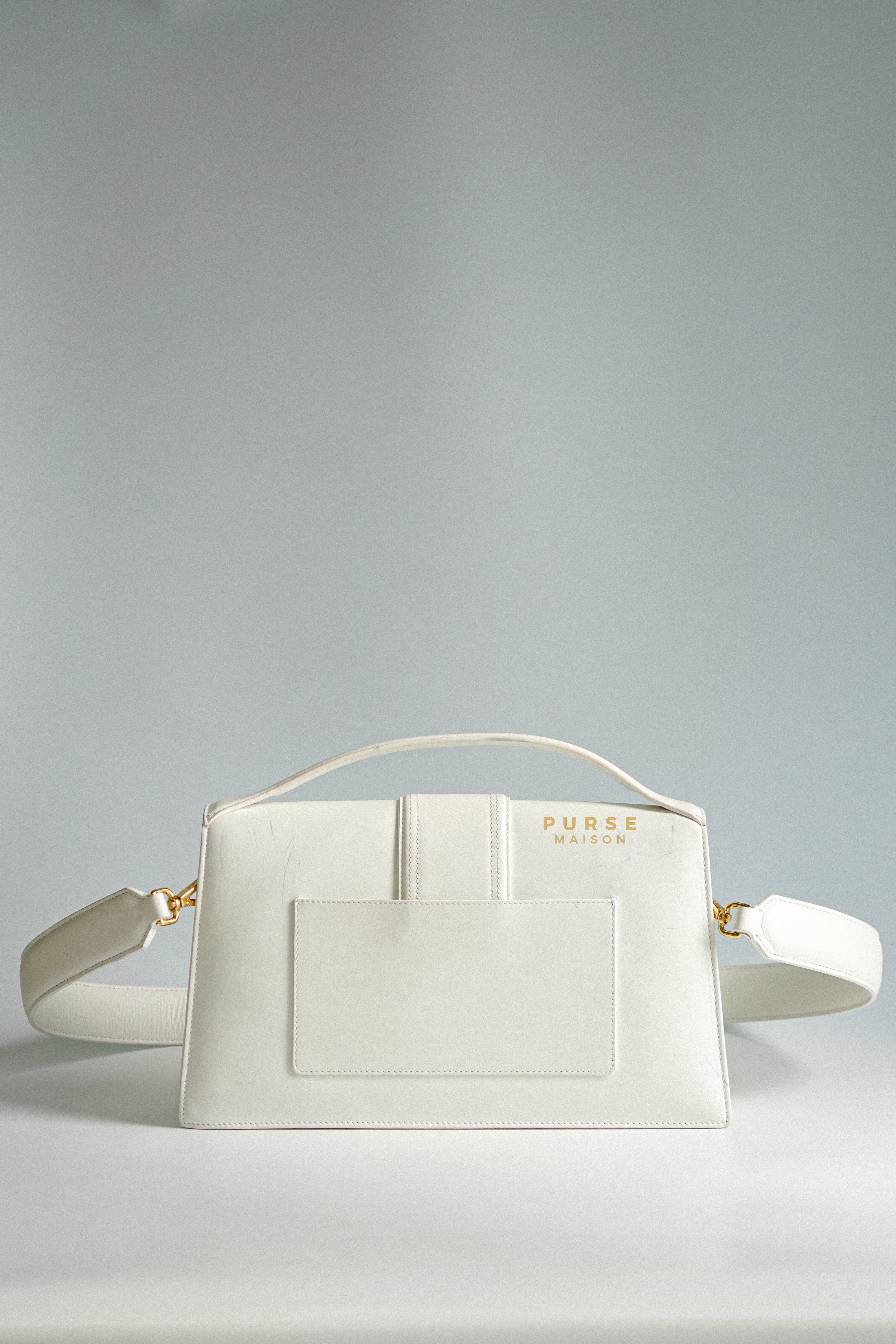 Jacquemus Le Bambinou Top Handle White | Purse Maison Luxury Bags Shop