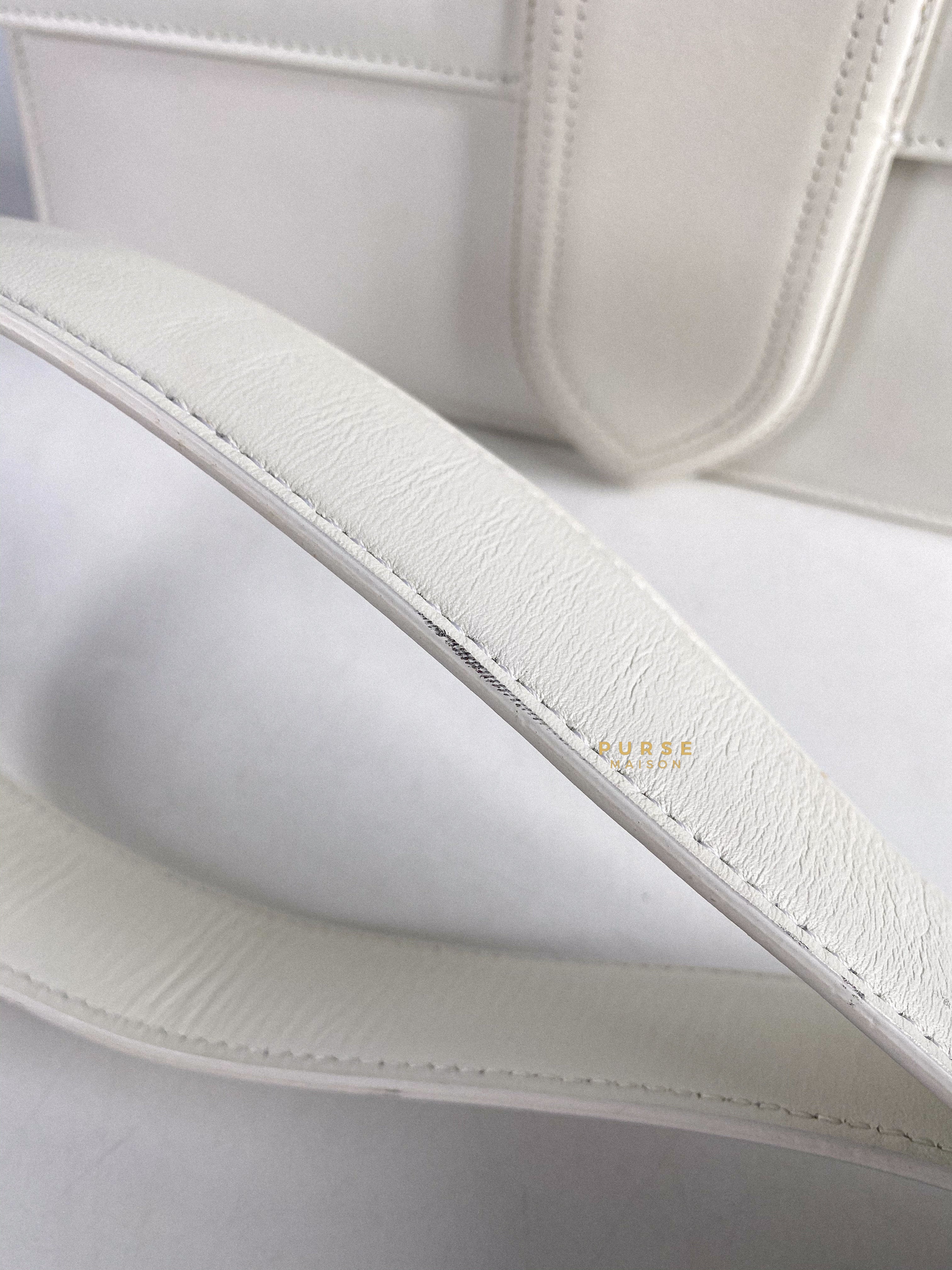 Jacquemus Le Bambinou Top Handle White | Purse Maison Luxury Bags Shop